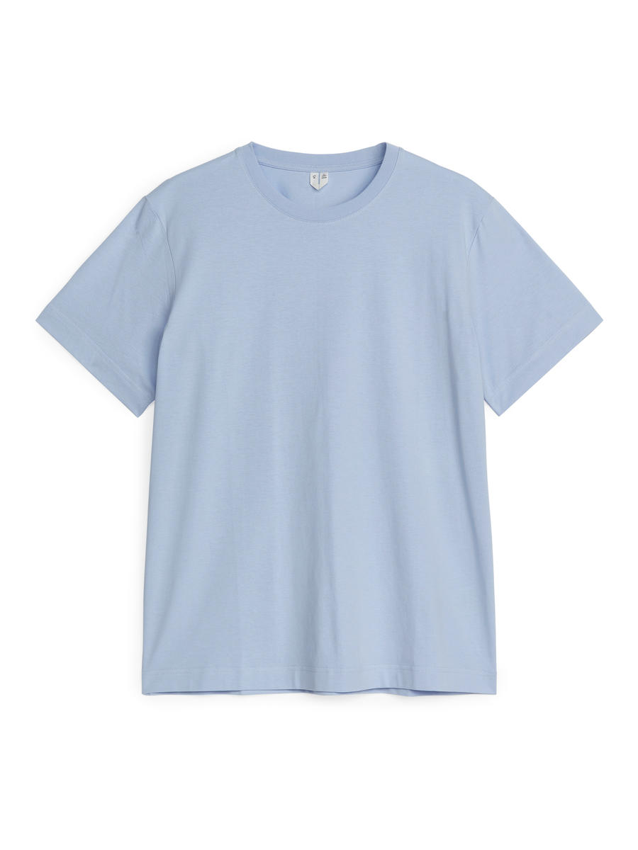 Lightweight T-Shirt - Light Blue - Regular fit - Men - 0494713113