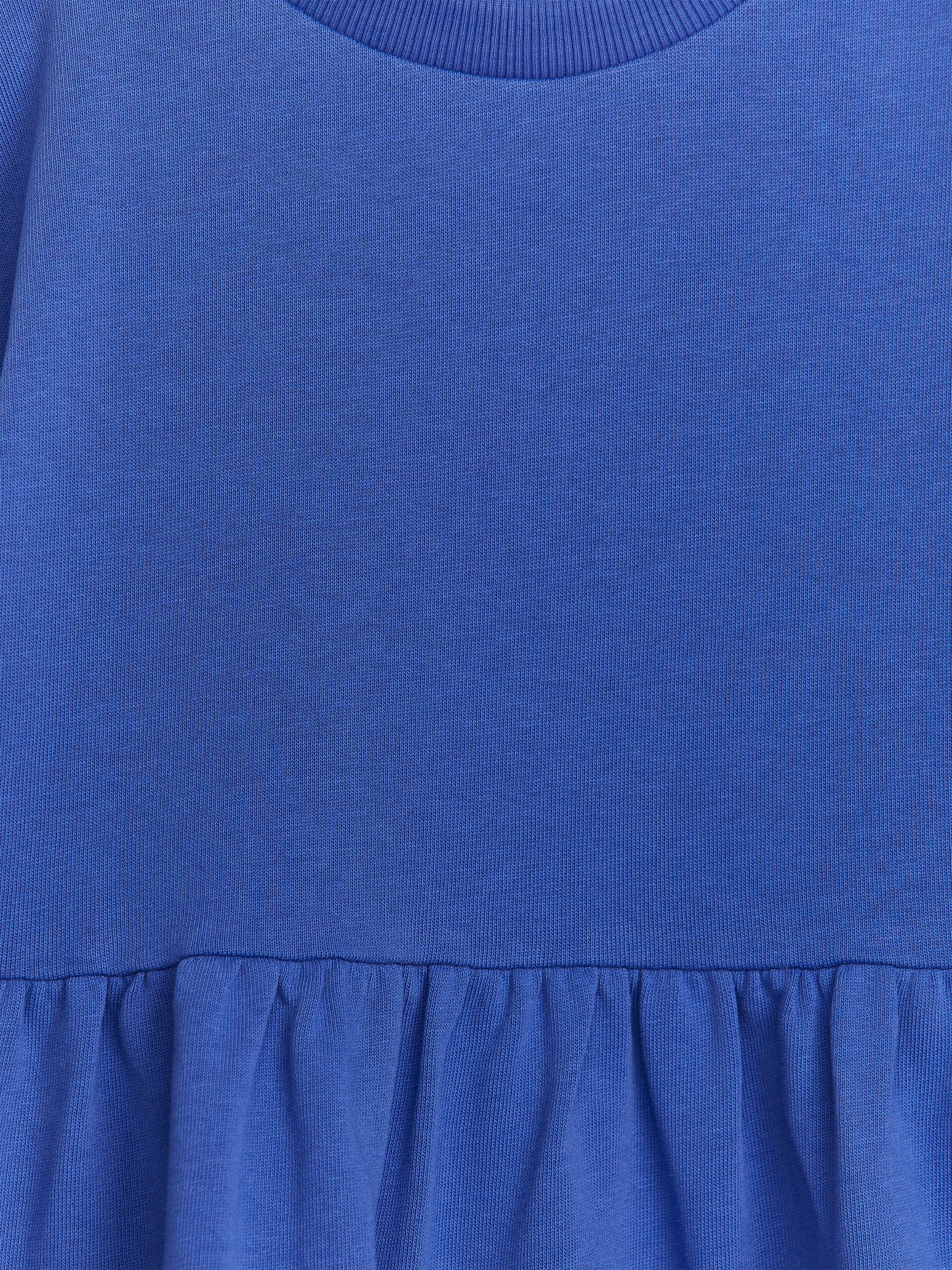 Vestido sudadera oversize - Azul brillante - Oversized - Children - StillMedia/DescriptiveDetail - 1