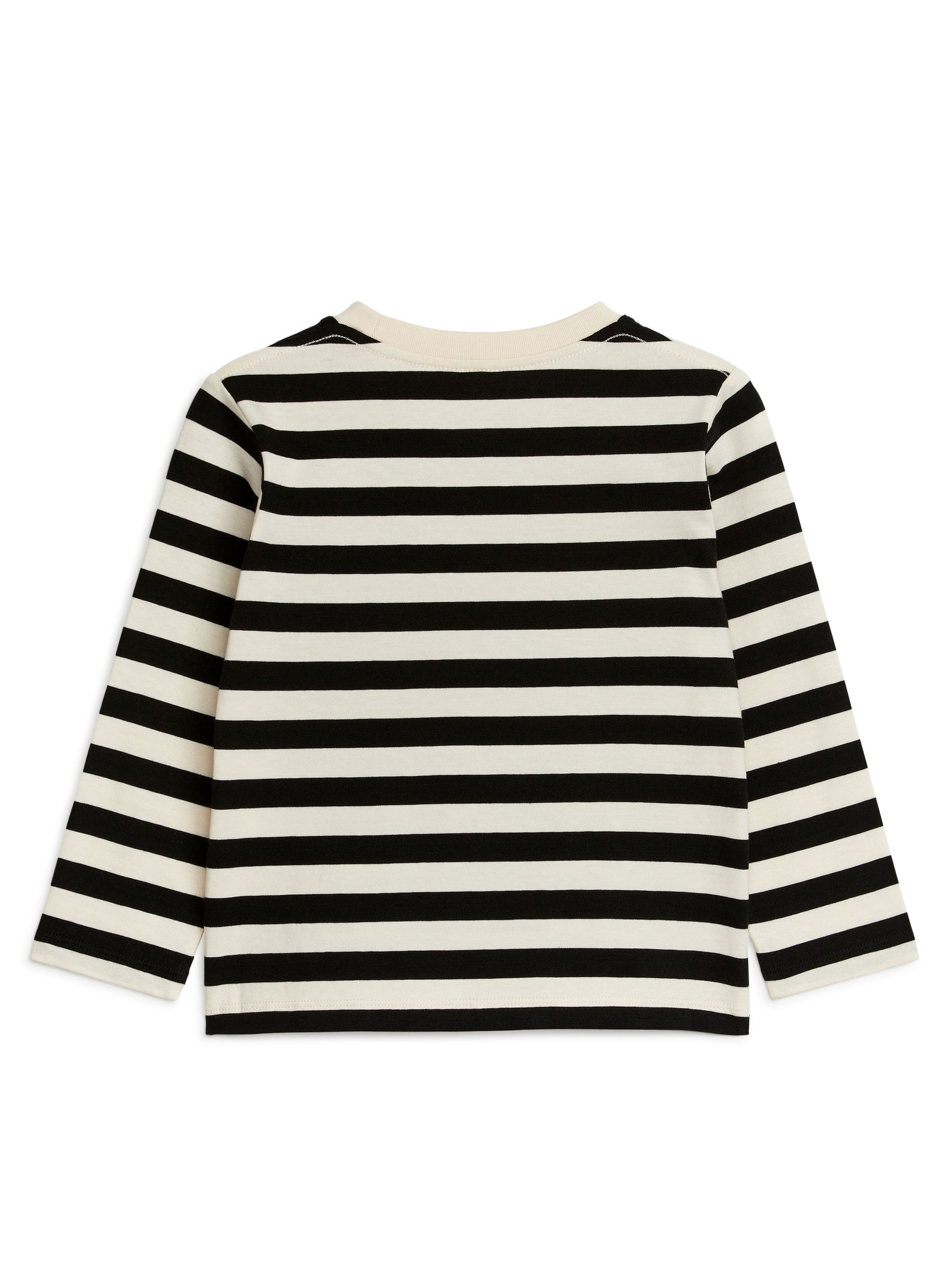 Langarm-T-Shirt - Schwarz/Cremeweiß - Regular Fit - Kinder - StillMedia/DescriptiveStillLife - 1