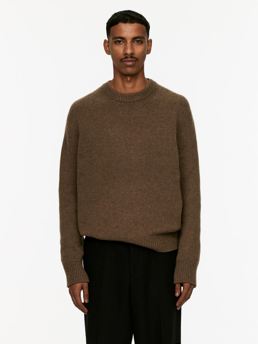 Mens heavy wool pullover sale