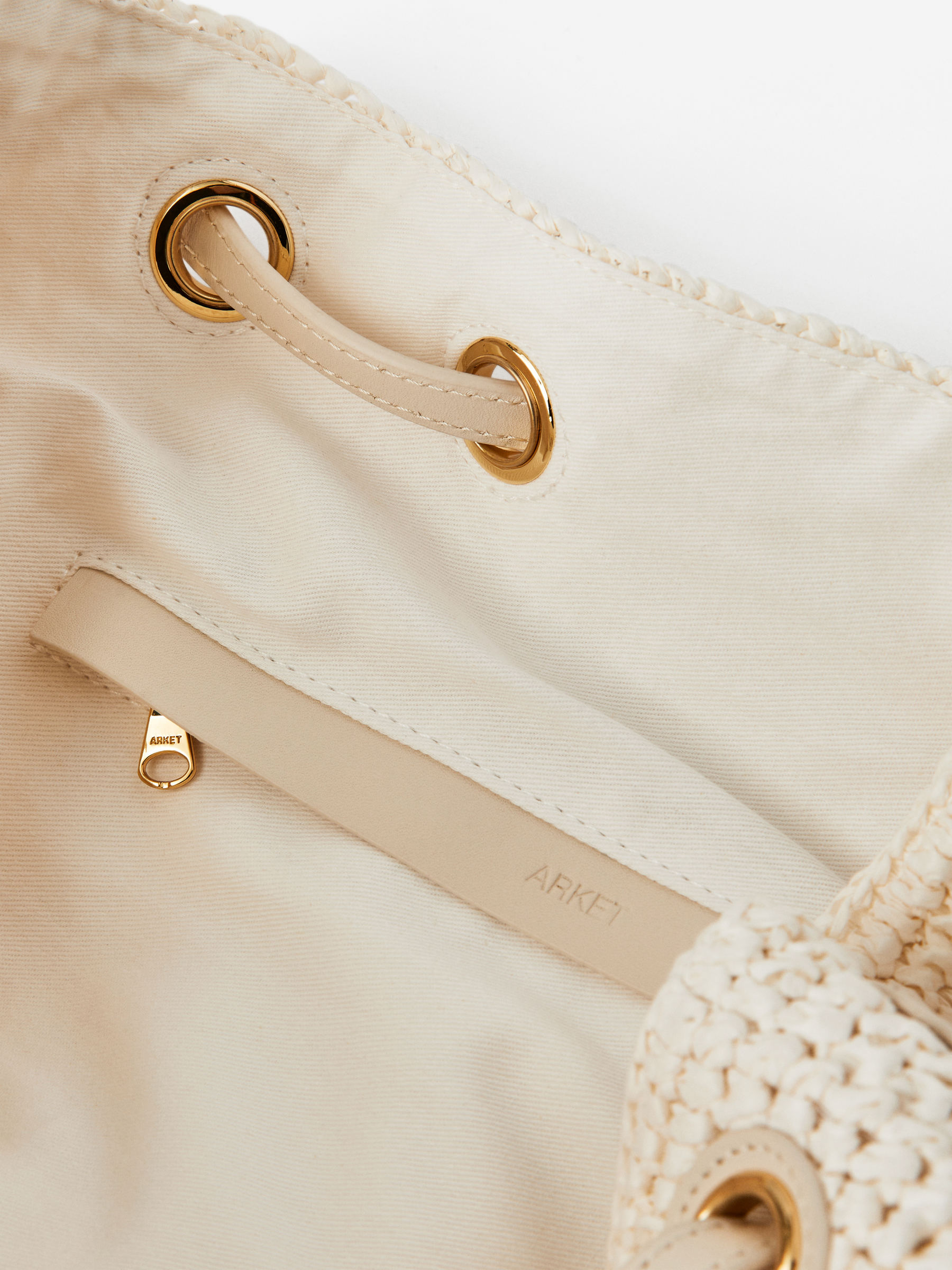 Straw Bag - White - Women - StillMedia/DescriptiveDetail - 3