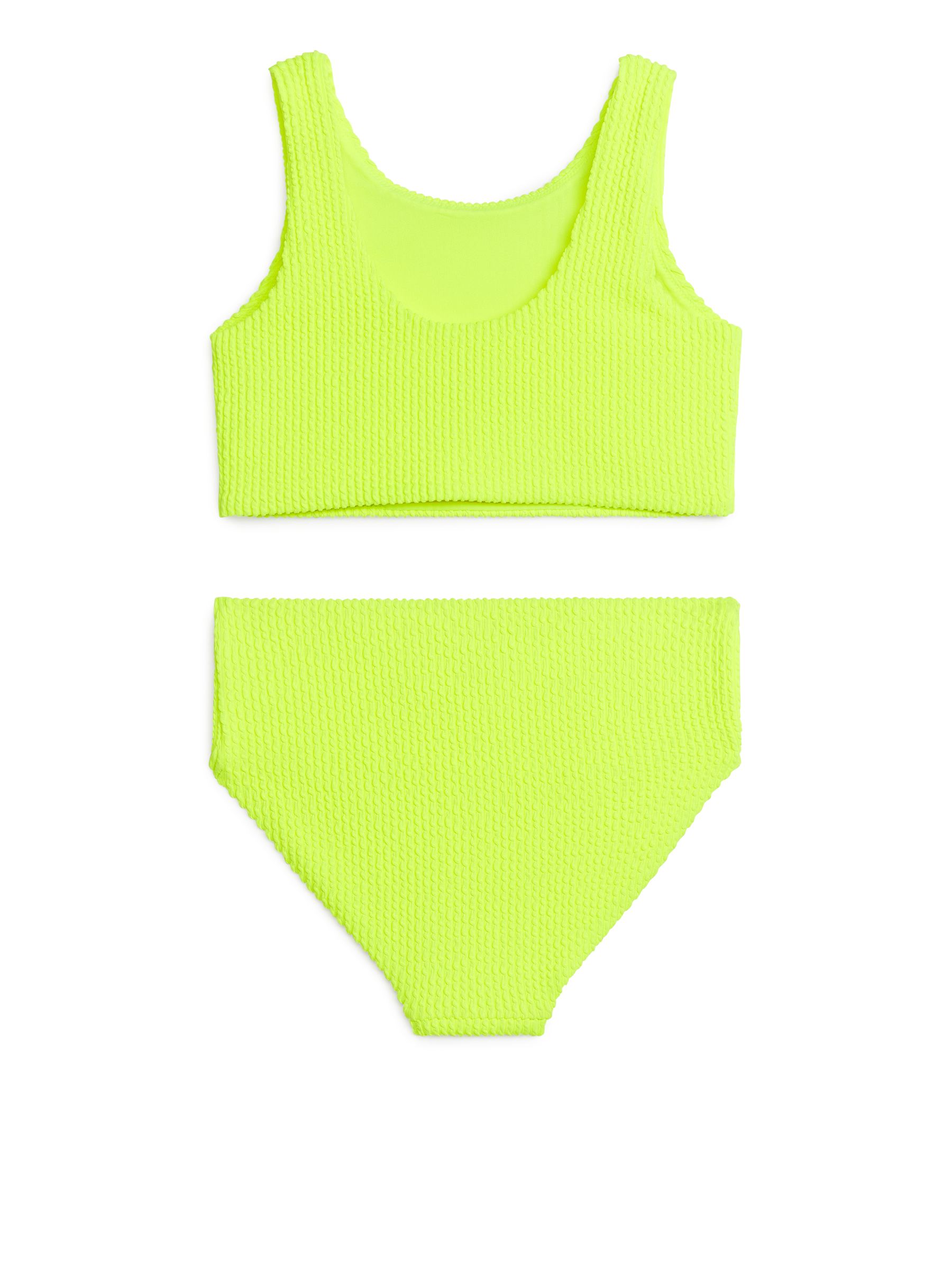 Bikini in seersucker - Giallo brillante - Regular fit - Children - StillMedia/DescriptiveStillLife - 3