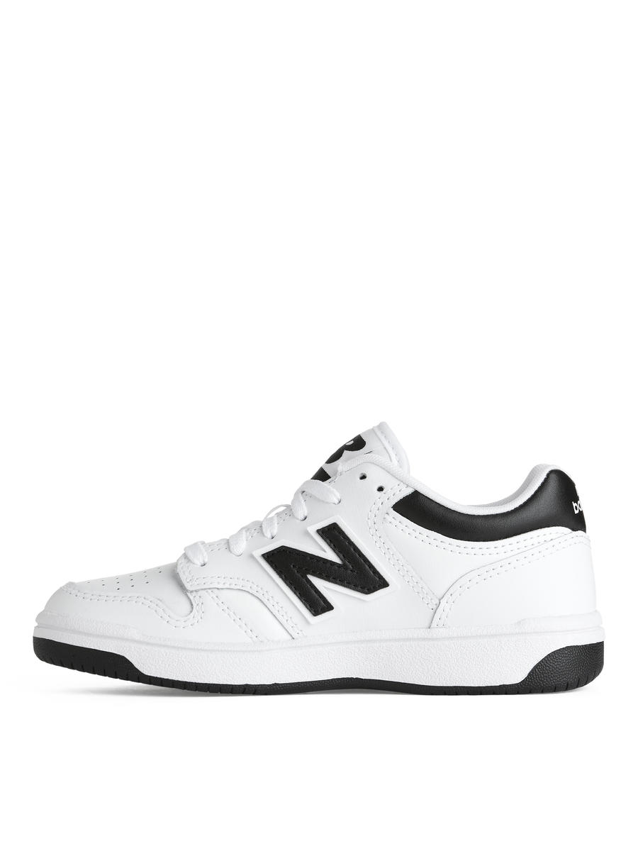 New Balance 480 Youth Trainers-#FFFFFF-8312