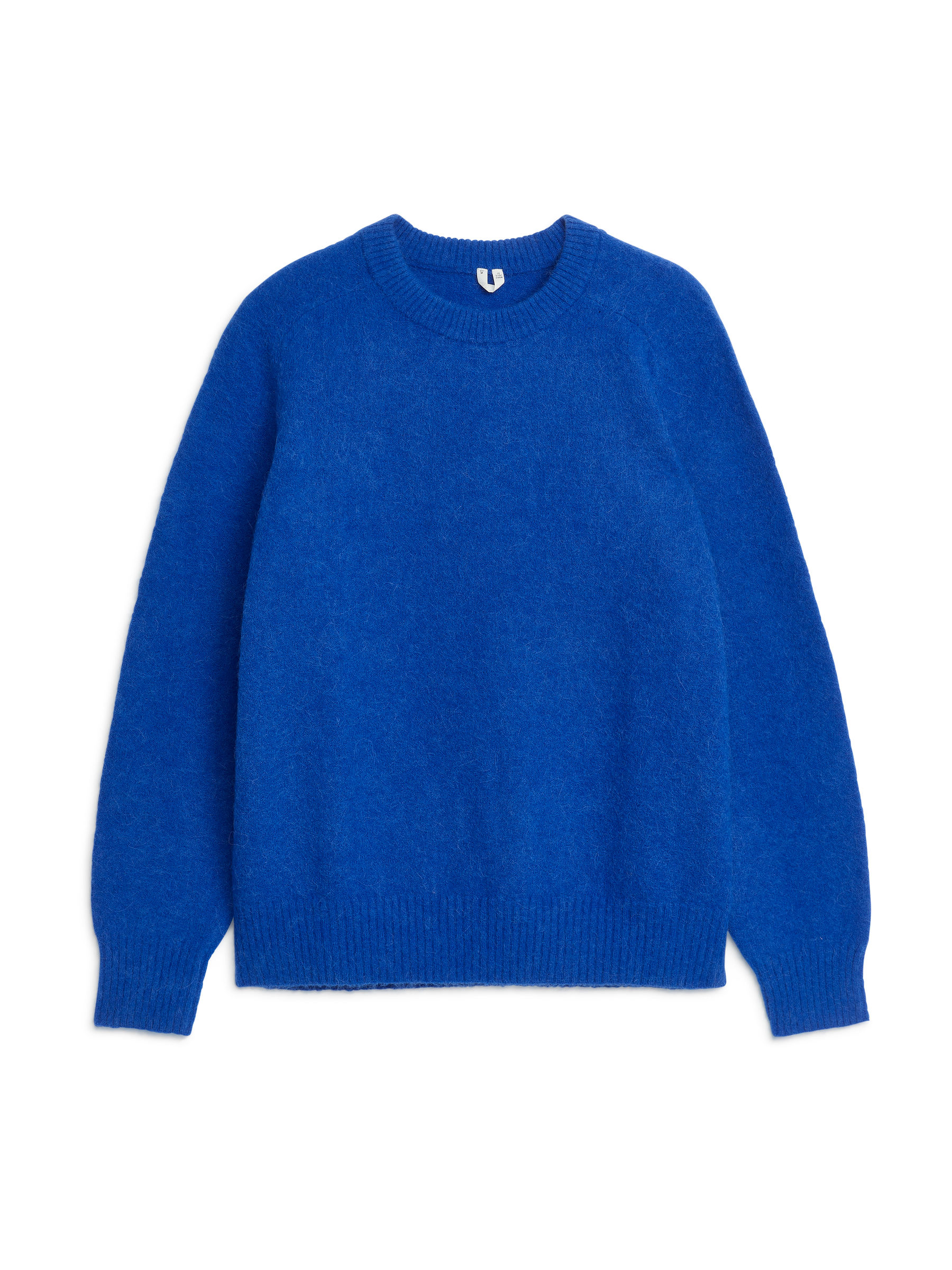 Maglione misto alpaca e lana merino-#3E558F-10475