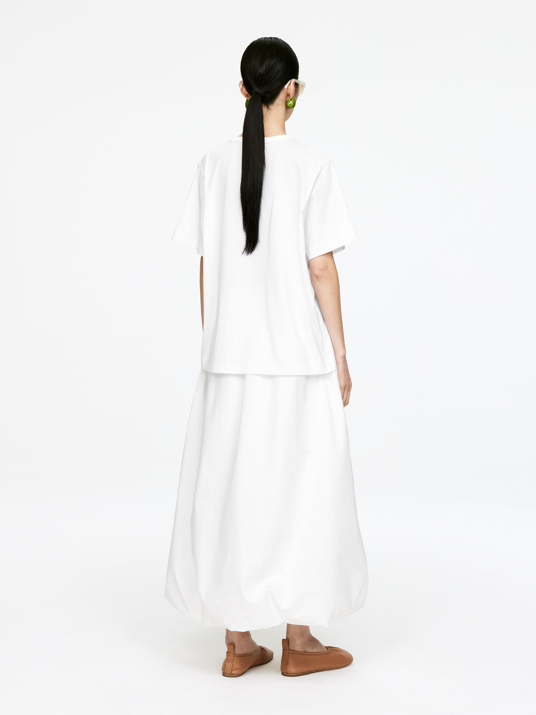 Oversized T-Shirt - White - Oversized - Women - StillMedia/Lookbook - 8