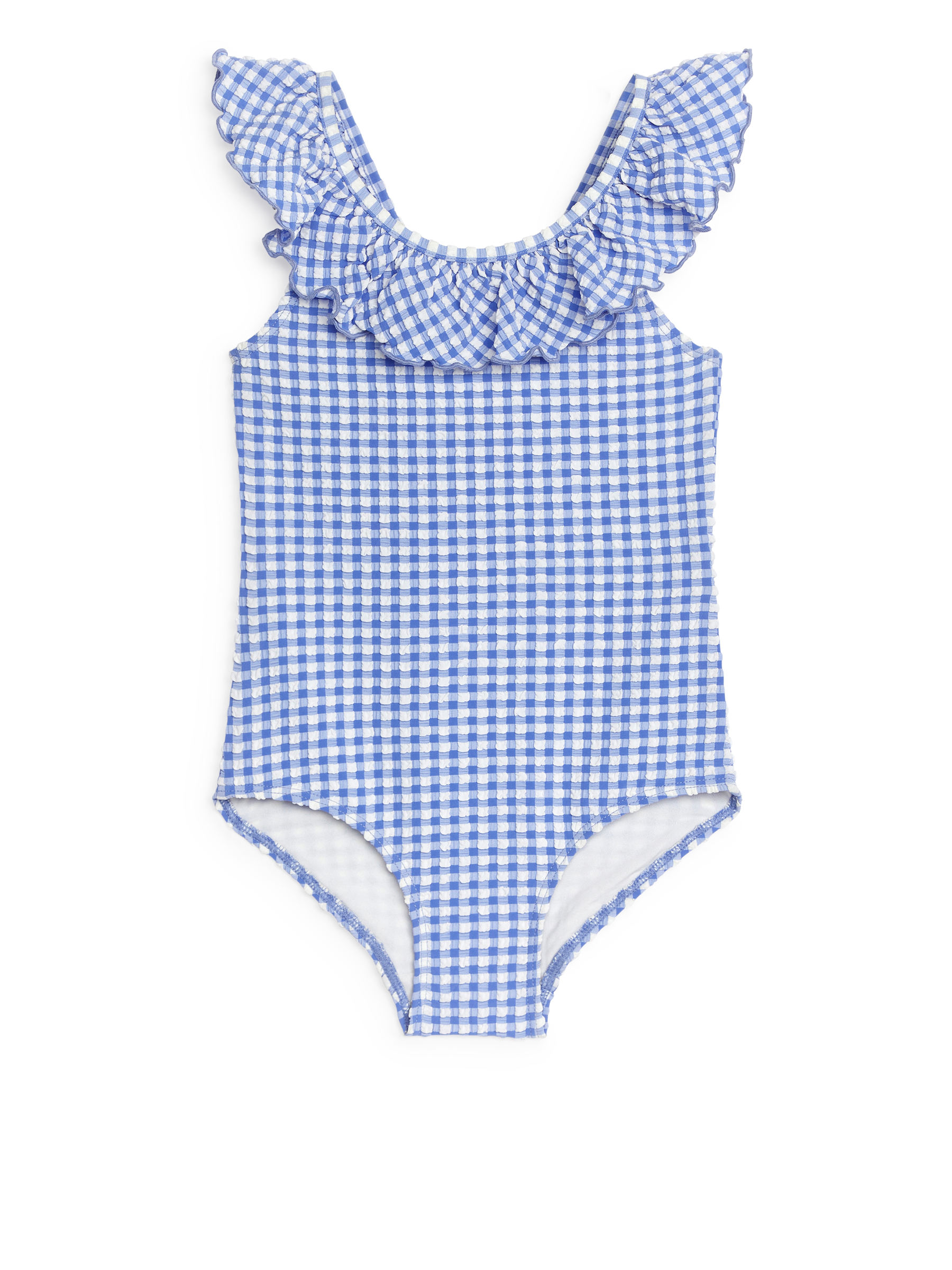 Gingham Swimsuit - Blue/White - Regular fit - Children - StillMedia/DescriptiveStillLife - 3