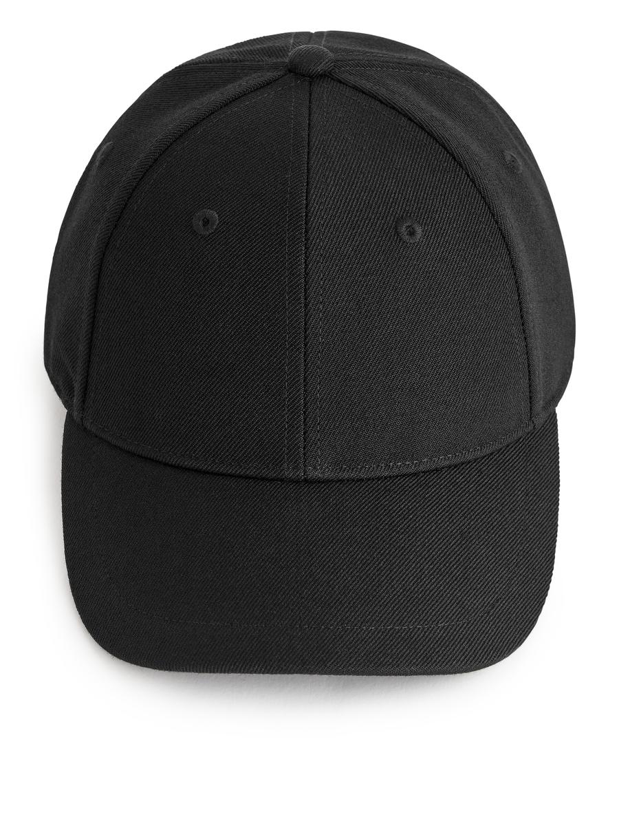 Wool Twill Cap-#272628-9748