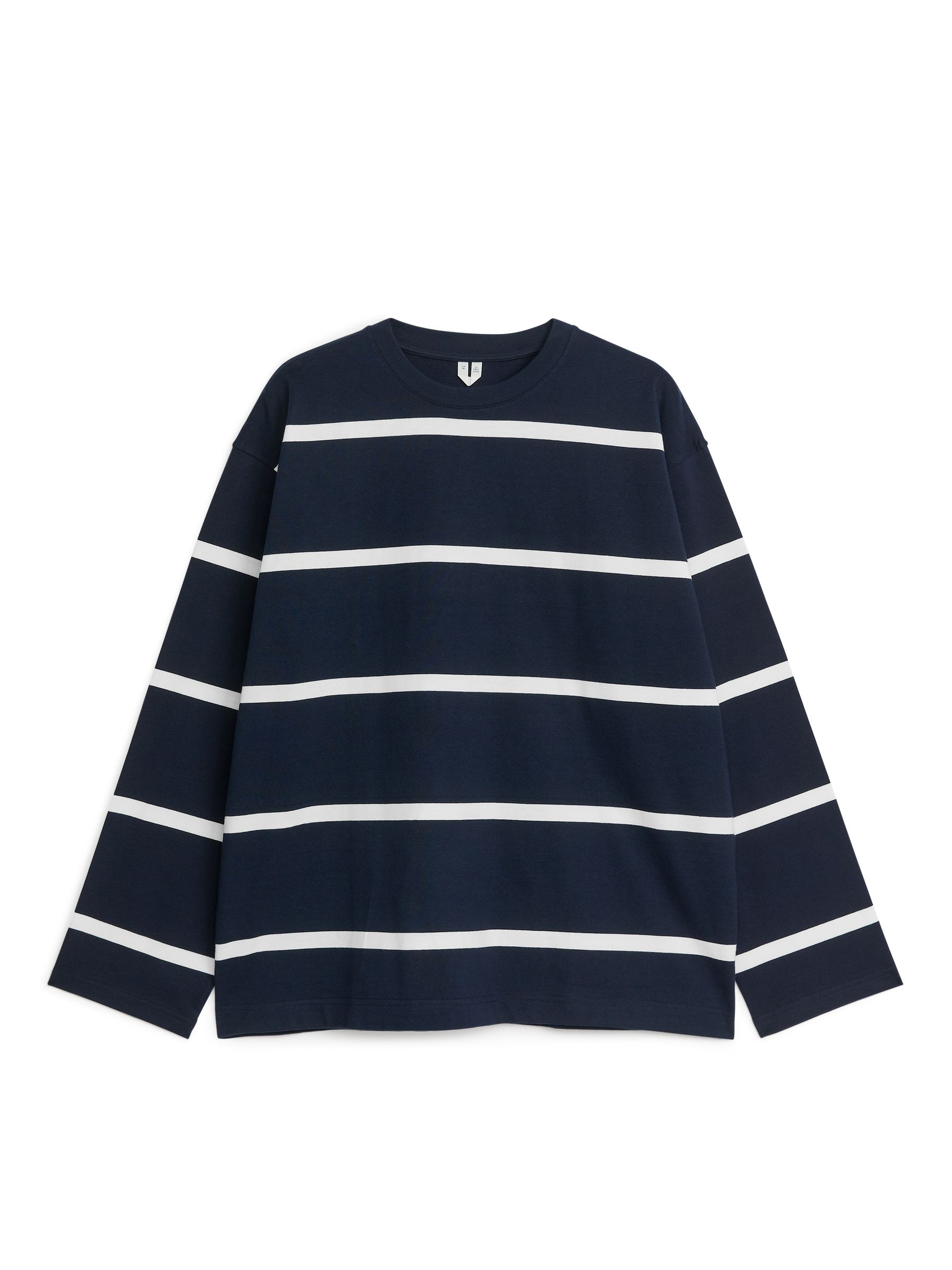 Camiseta de rayas - Azul oscuro/rayas - Corte holgado - Men - StillMedia/DescriptiveStillLife - 1