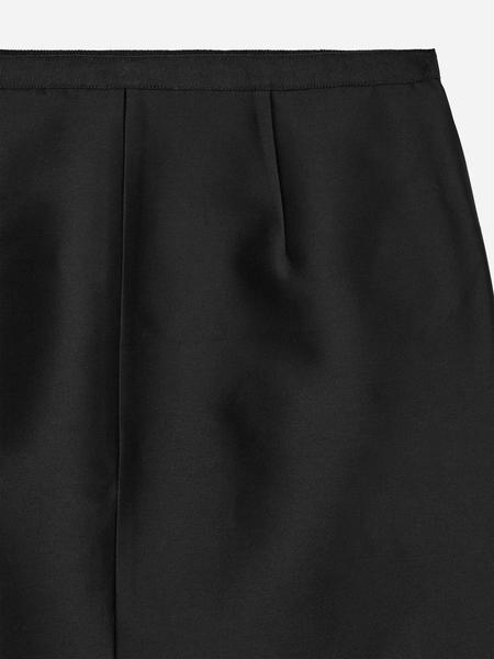 Aleigh Pin Feature Mini Skirt Black