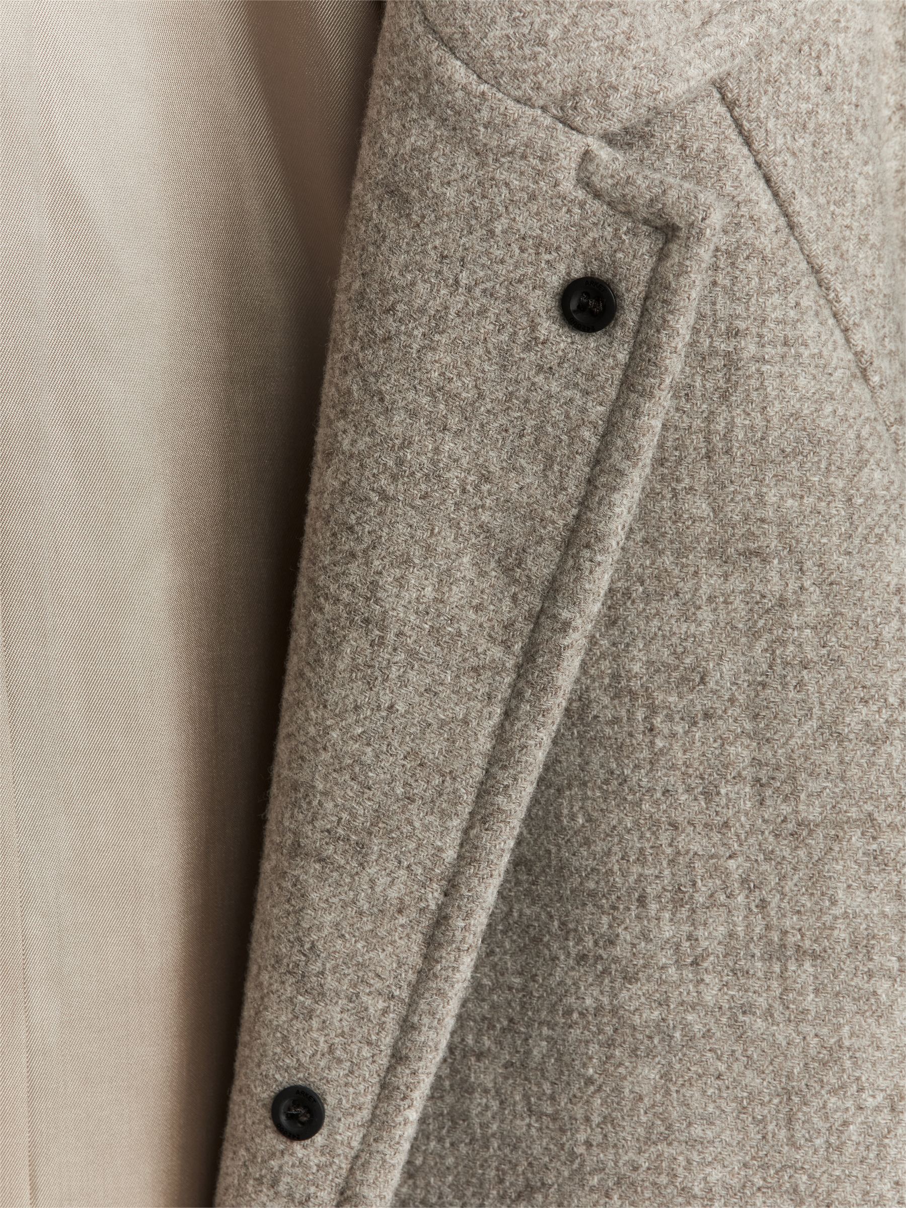 Abrigo de lana oversized - Topo natural - Oversized - Women - StillMedia/DescriptiveDetail - 4