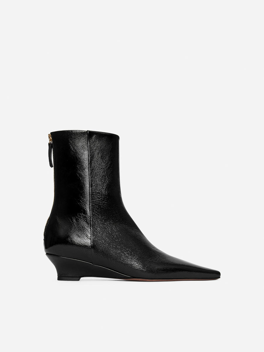 ARKET Women's  Wedge Ankle Boots Black,  size 38