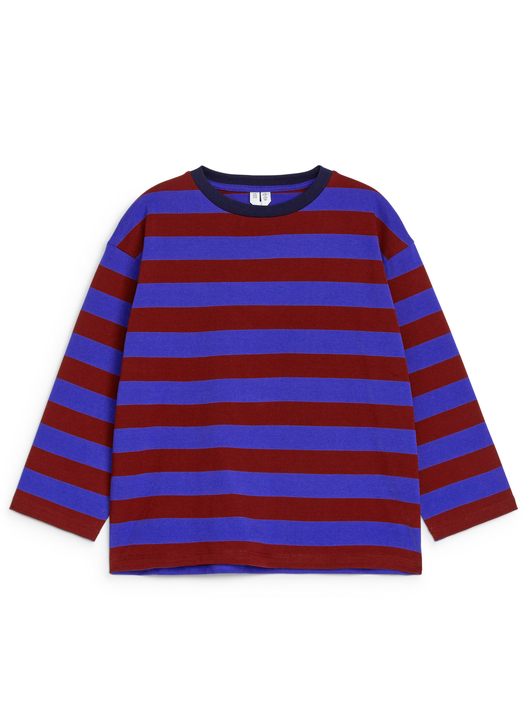 Long-Sleeve T-Shirt - Blue/Burgundy - Relaxed fit - Children - StillMedia/DescriptiveStillLife - 2