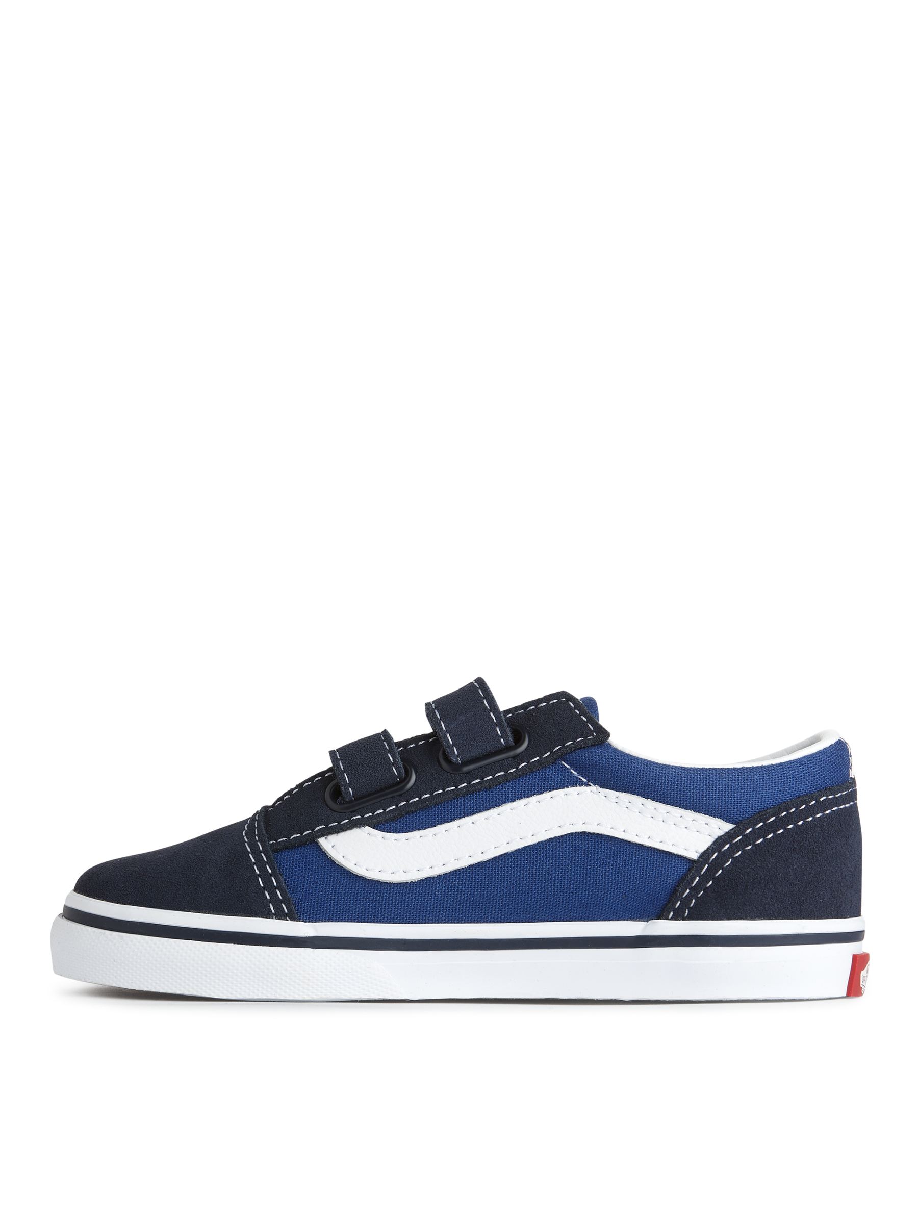 Baskets Vans Old Skool à scratch pour enfant - Bleu foncé/Blanc - Enfant - StillMedia/DescriptiveStillLife - 4