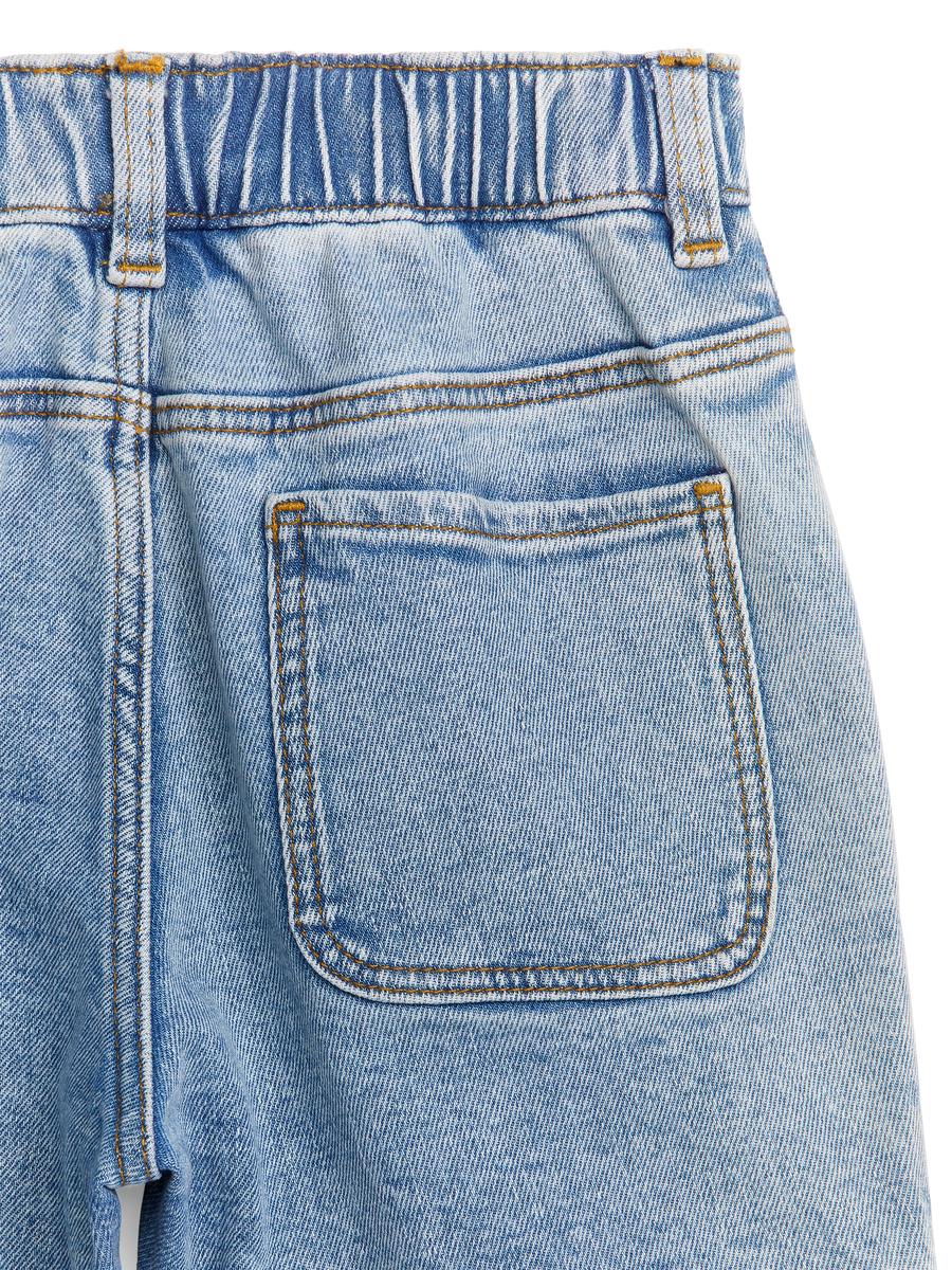 Denim-Shorts mit Stretch-#A3BBE0-3968