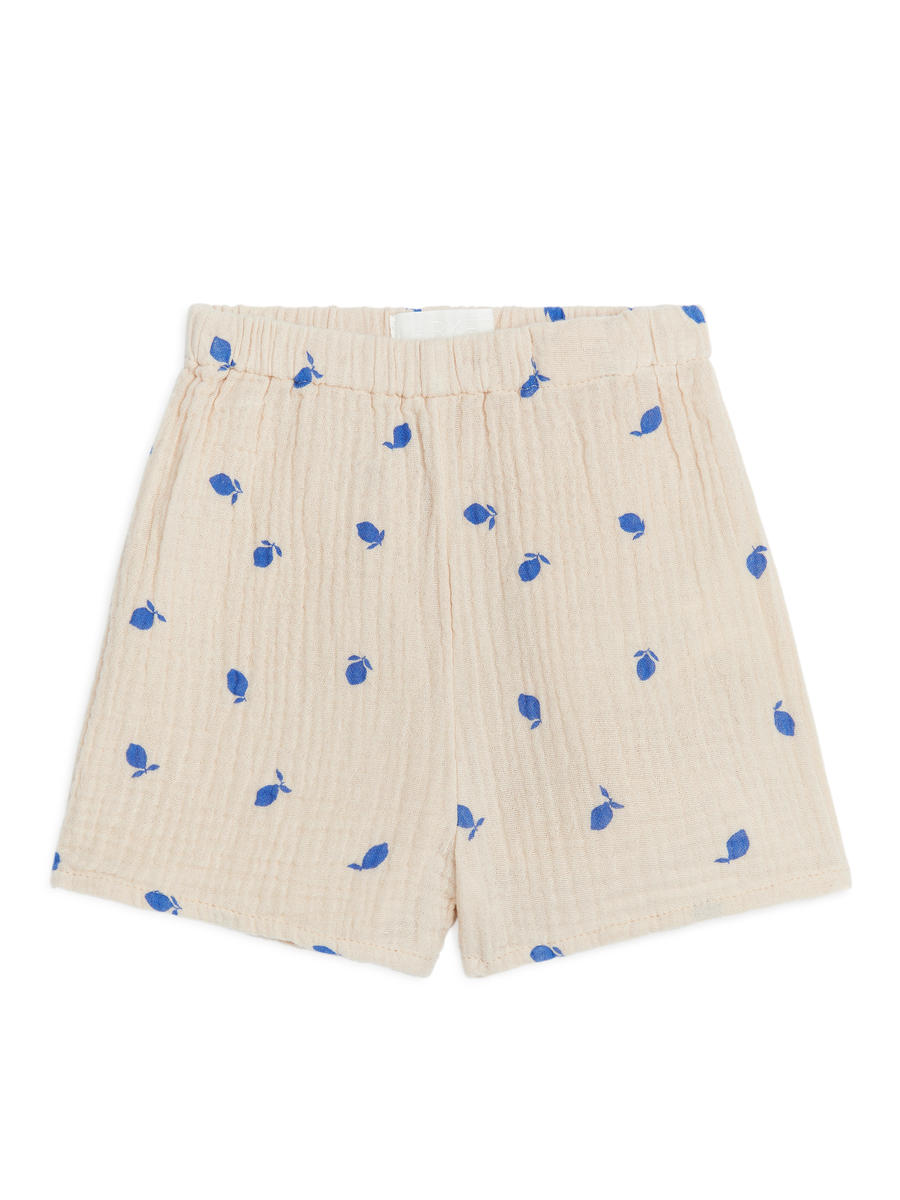 Muslin Shorts - Beige - Relaxed fit - Children - 1220805001