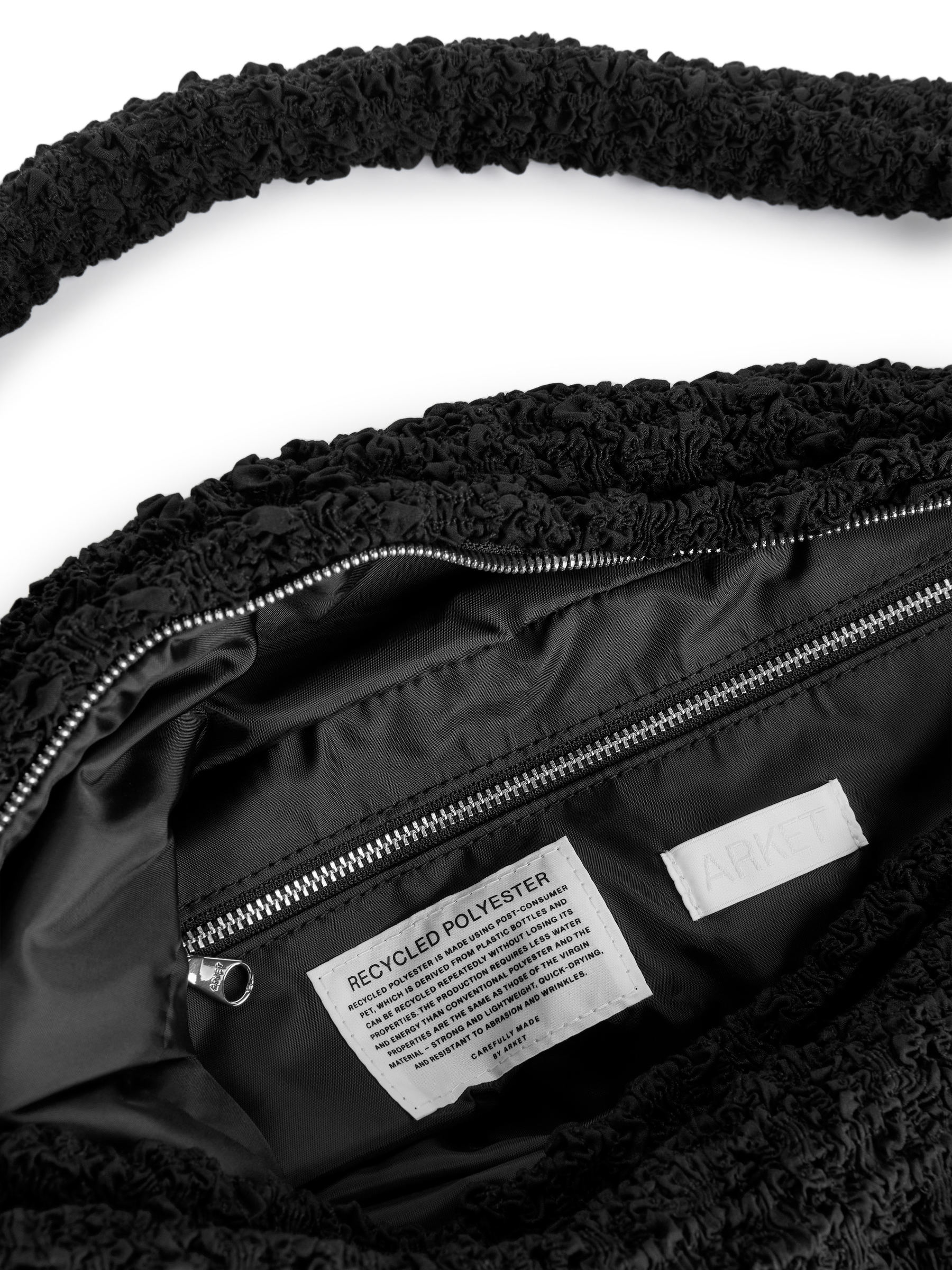 Bolso de hombro arrugado - Negro - Women - StillMedia/DescriptiveDetail - 2