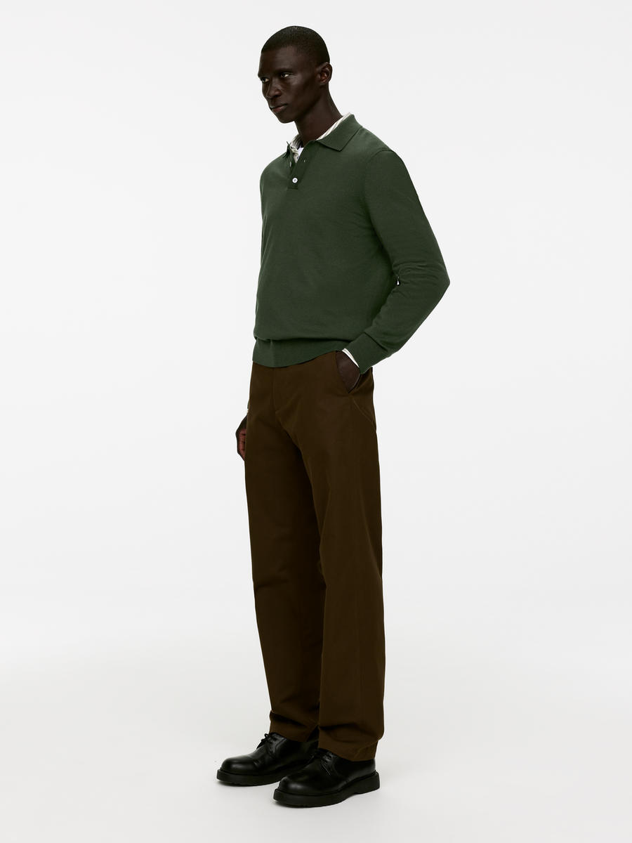 Green polo jumper hotsell