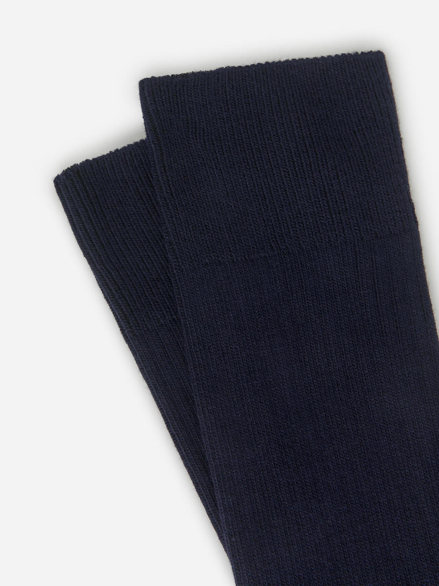 Gerippte Socken aus Supima-Baumwolle, 5er-Pack-#4C5164-1552