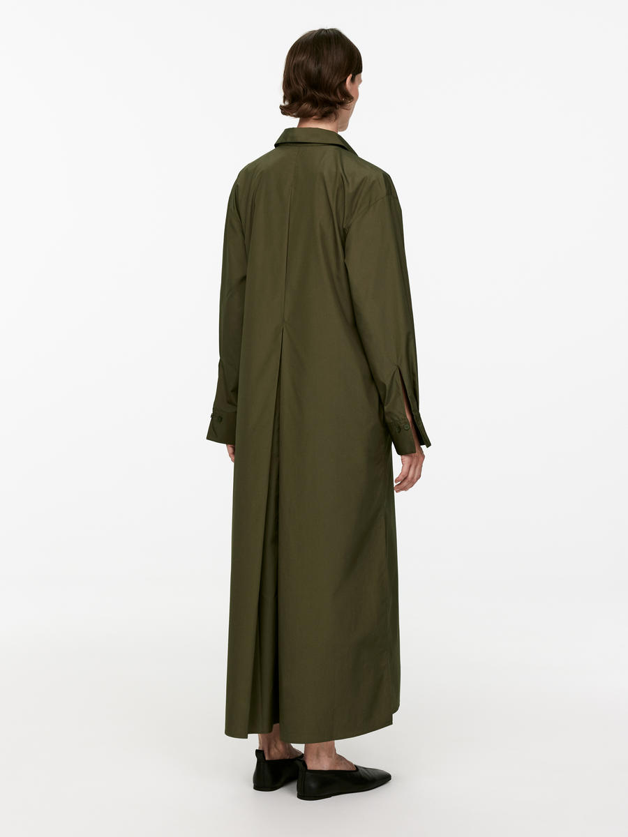 Oversize-Hemdkleid - Khaki - Oversize - Women - 1224874003