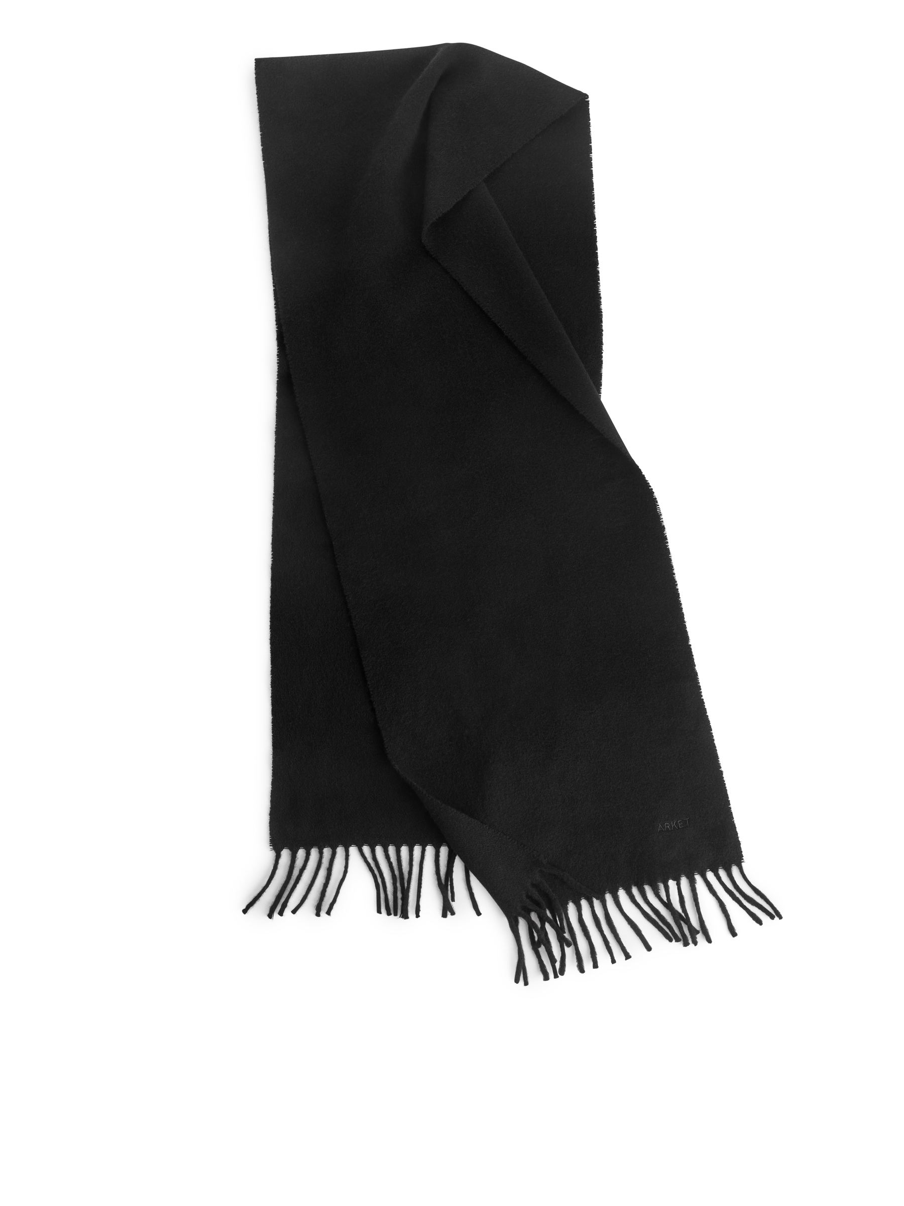 Bufanda de cachemir tejida - Black - Men - StillMedia/DescriptiveStillLife - 1