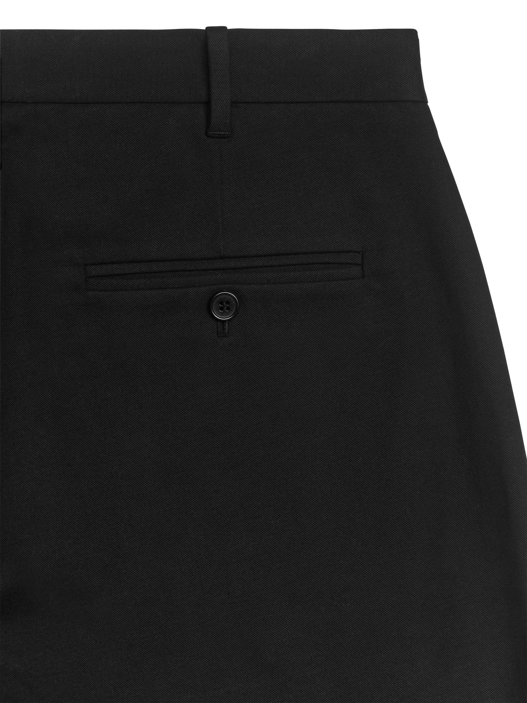 Chinos regular fit de algodón elástico - Negro - Corte estándar - Men - StillMedia/DescriptiveDetail - 1