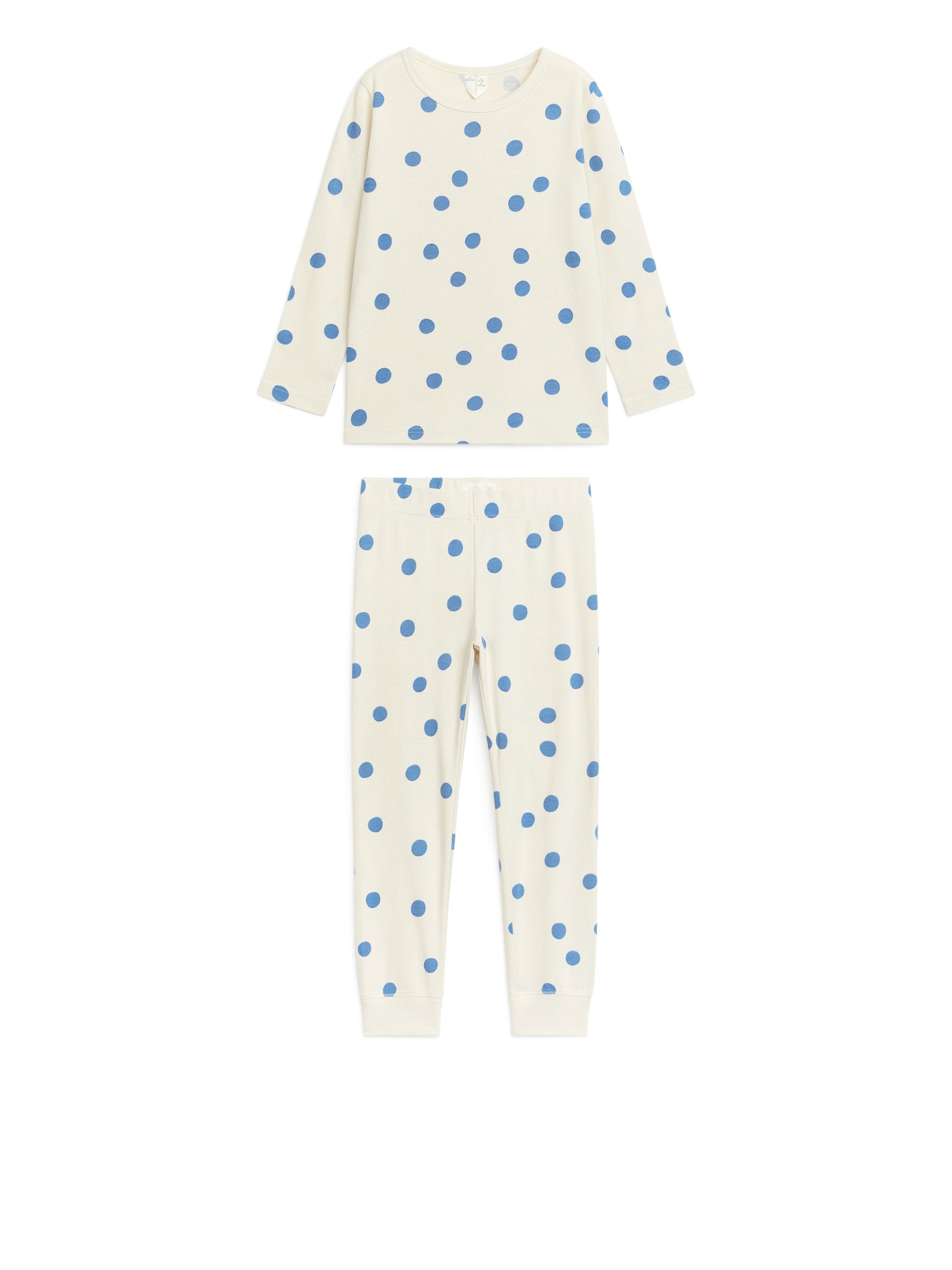 Conjunto de pijama de punto - Blanco roto/azul - Corte estándar - Children - StillMedia/DescriptiveStillLife - 2