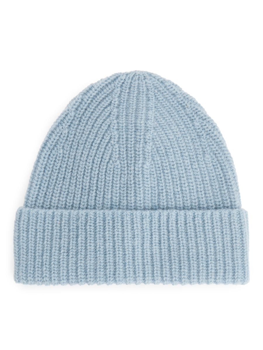 Wool Beanie-#8898BA-11757