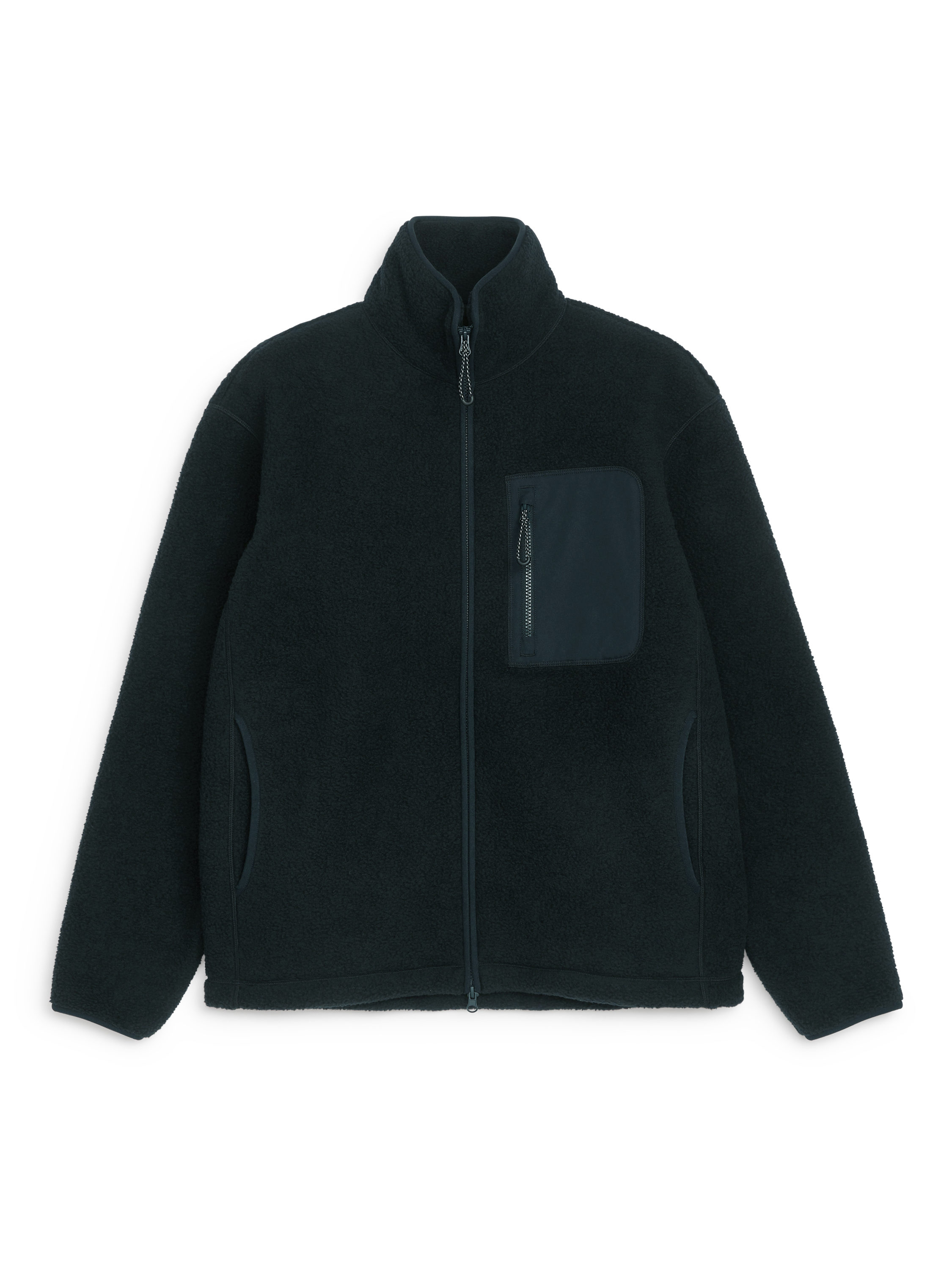 Polaire zippée SPAMY - Noir Chiné | Oxbow