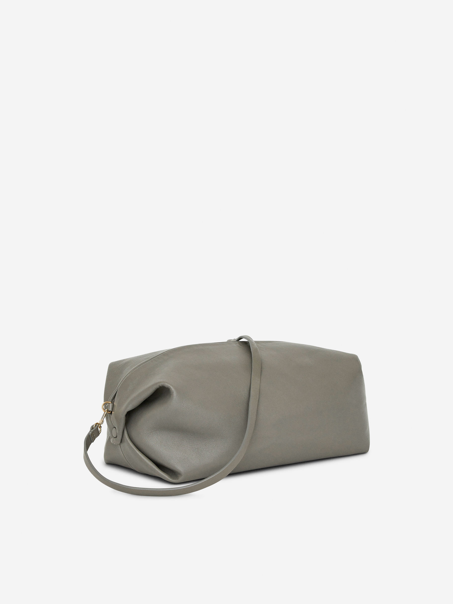 Tasche aus weichem Leder-#A3ACA9-12265