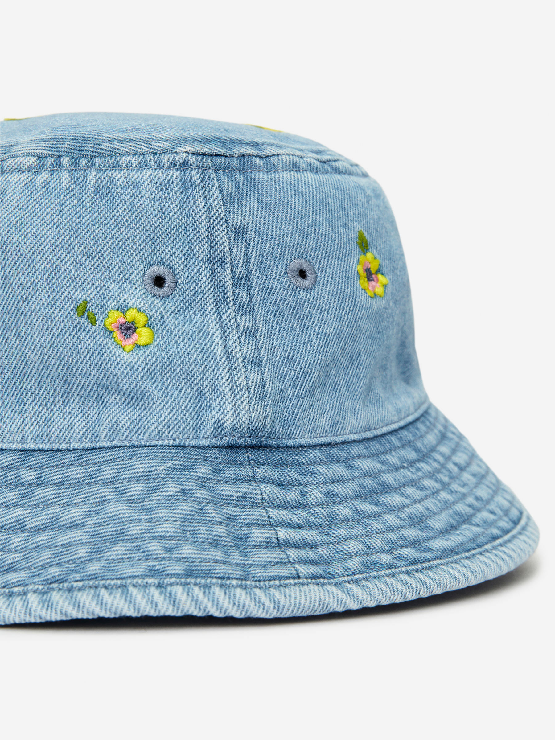 Embroidered Bucket Hat-#ADBED3-14299