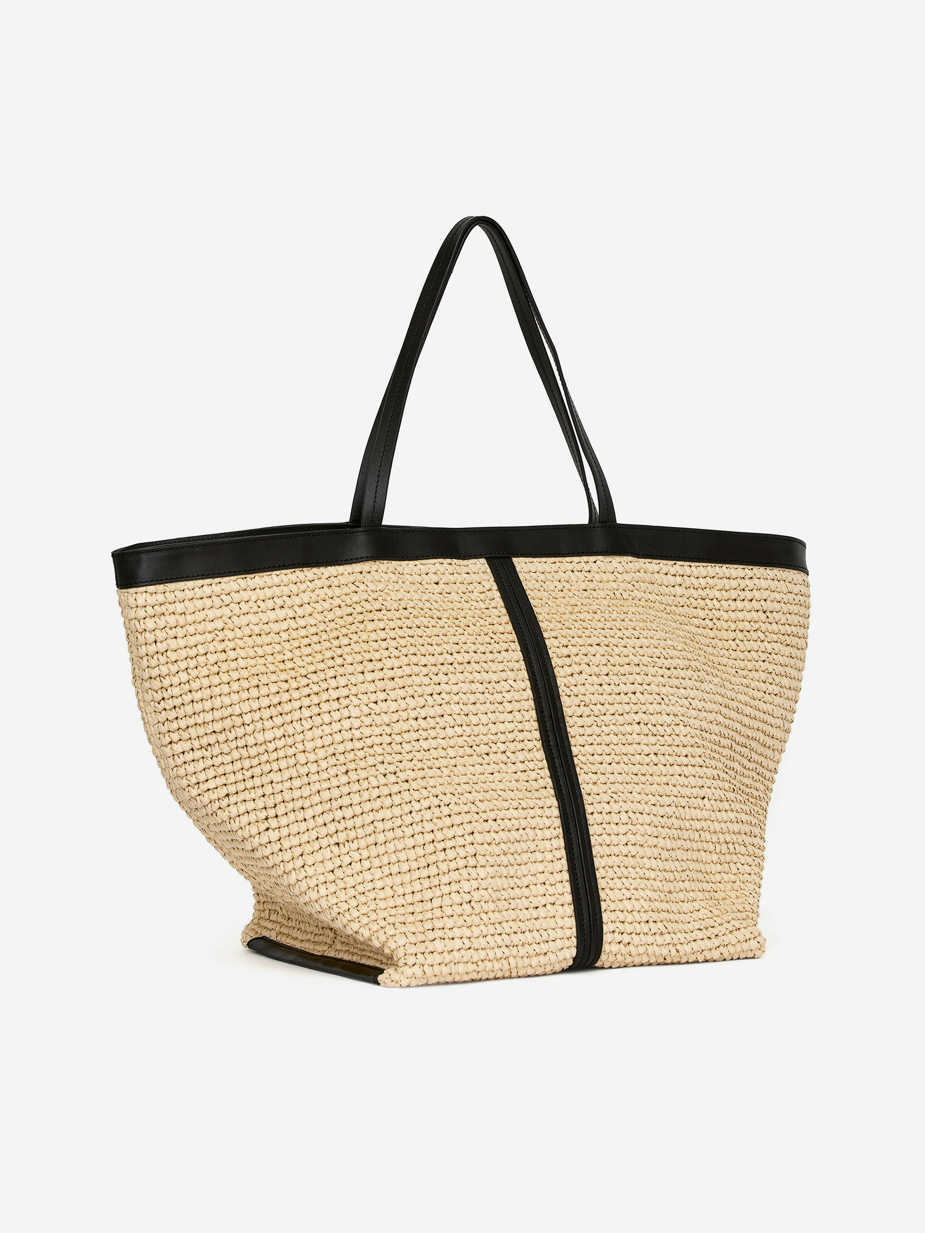 Straw Tote - Beige - Women - StillMedia/DescriptiveStillLife - 3