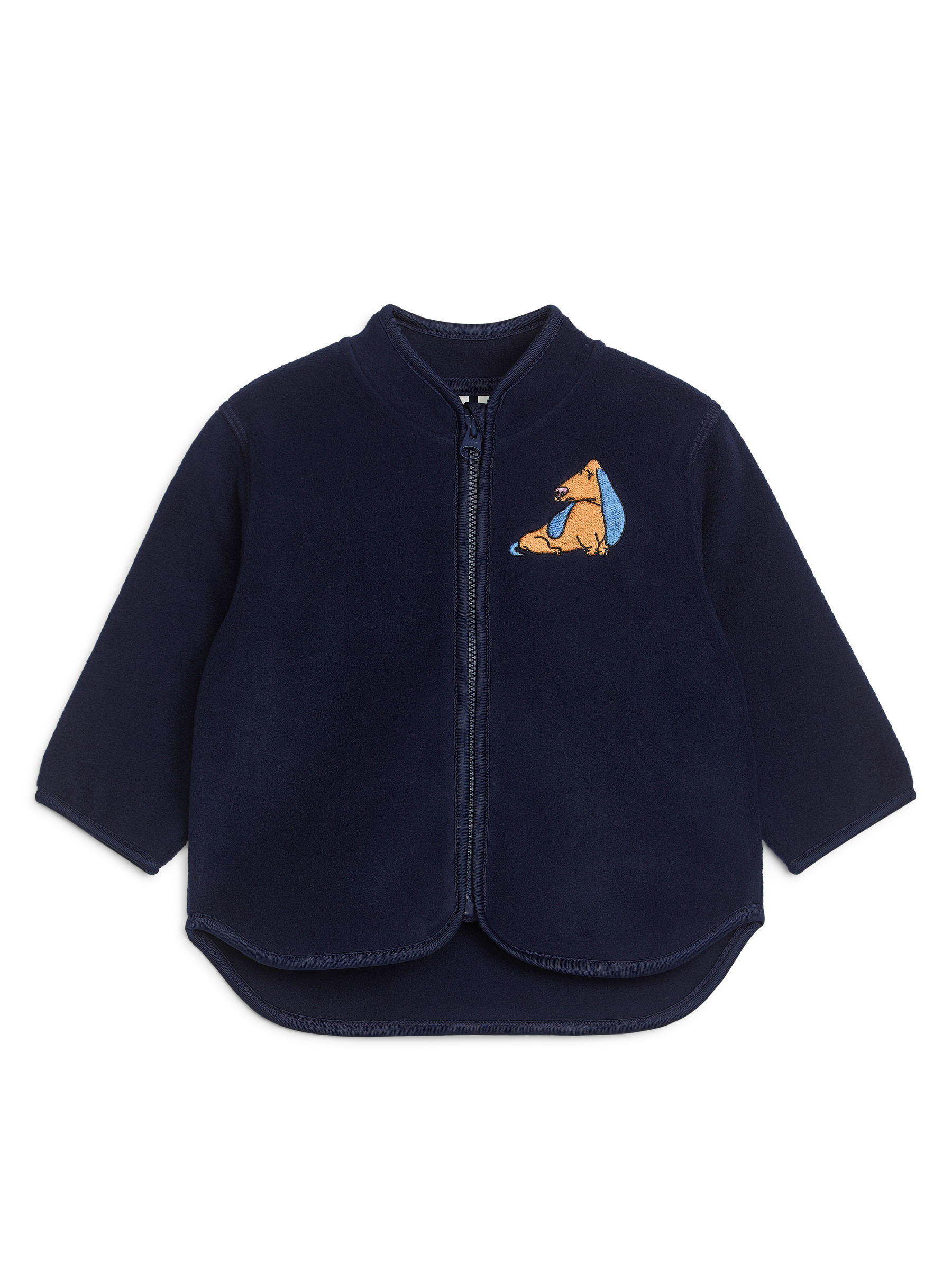 Fleece Jacket-#23263B-2697