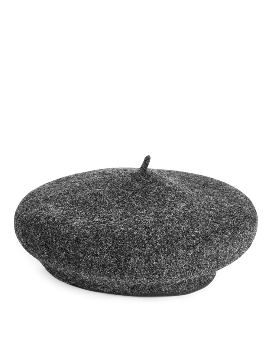 Wool Beret-#515359-6872