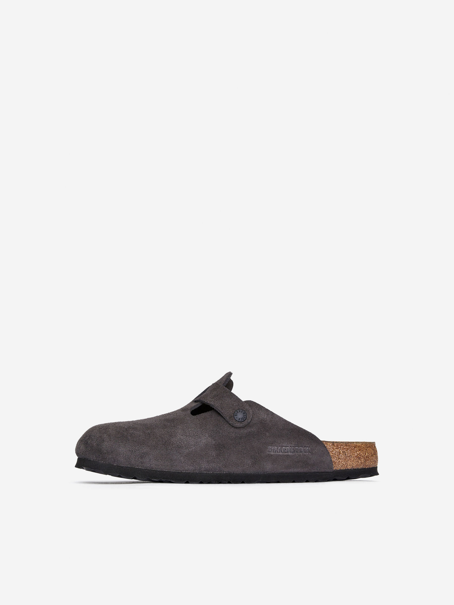 Birkenstock Boston Suede Sandals - Grey - Men - StillMedia/DescriptiveStillLife - 2