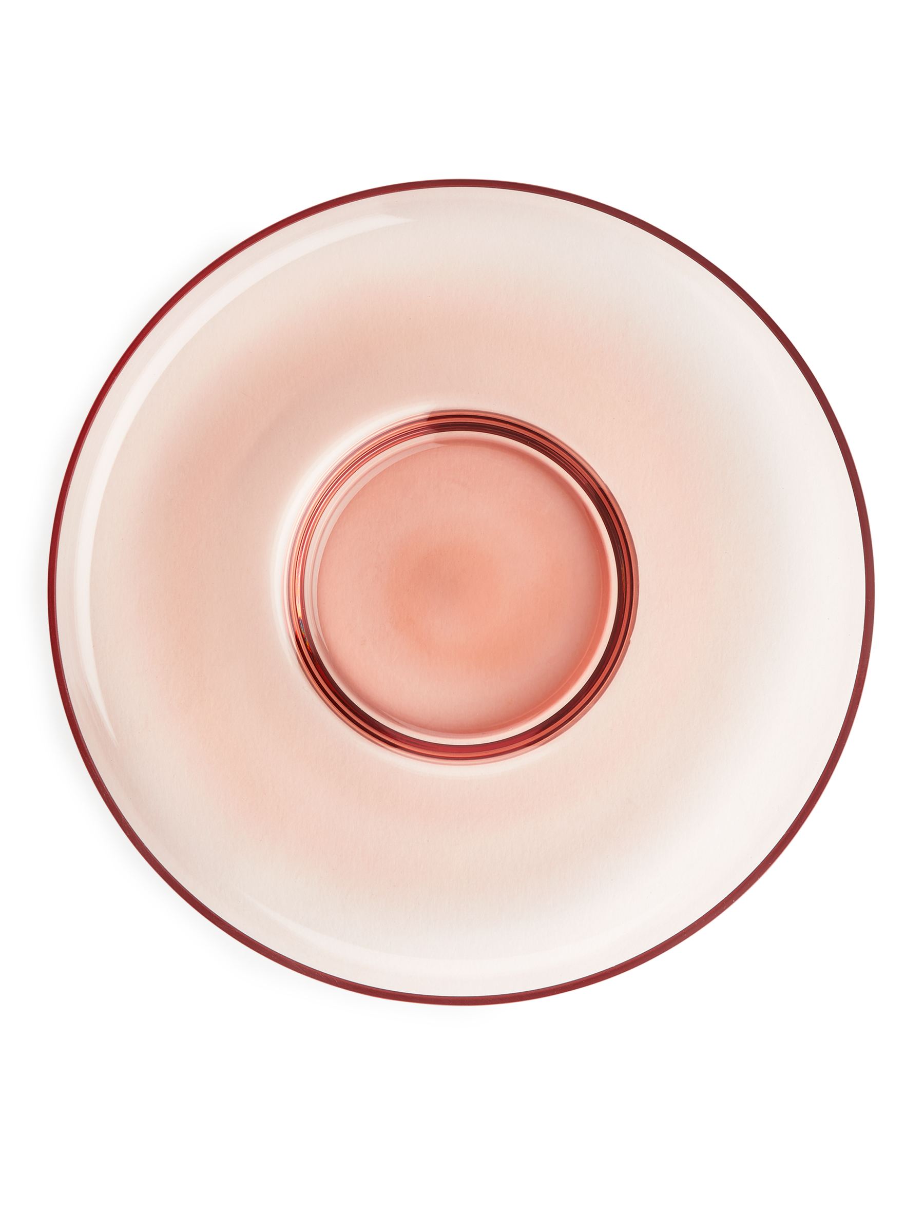 Fuente de servir de cristal de 22 cm - Rosa claro - Homeware - StillMedia/DescriptiveStillLife - 3