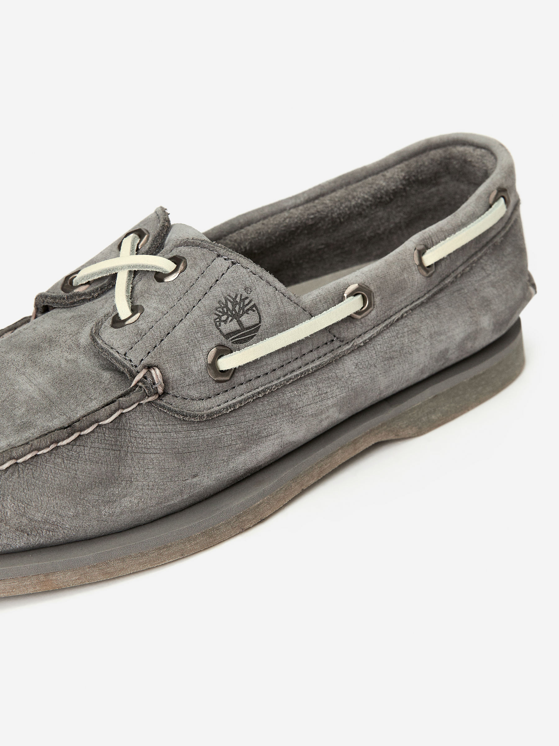 Timberland 2-Eye Boat Shoes - Light Grey - Men - StillMedia/DescriptiveDetail - 1
