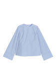 Light Blue Cotton Blouse main image 0