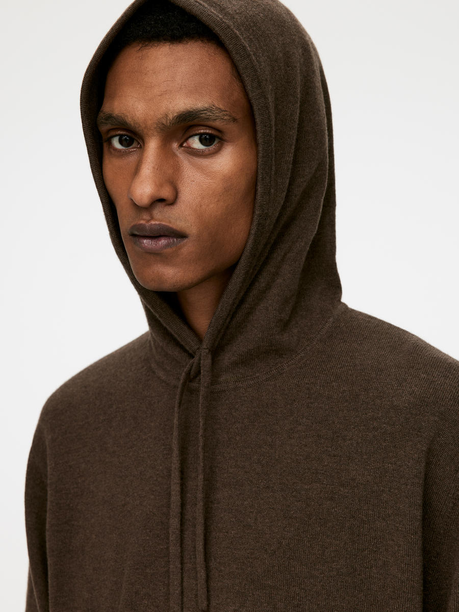 Cashmere hooded sweater online