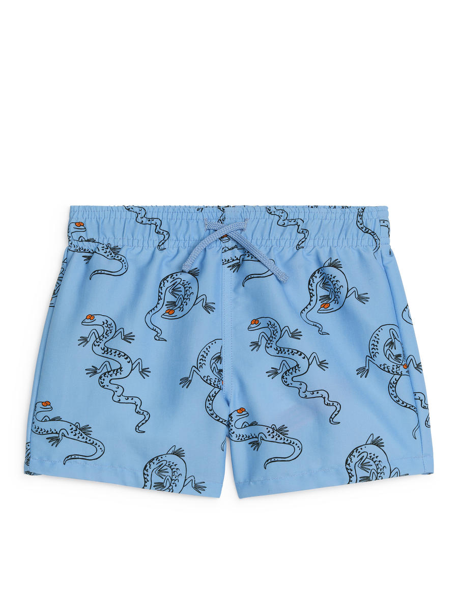 Badeshorts - Blau - Relaxed Fit - Children - 0741854023