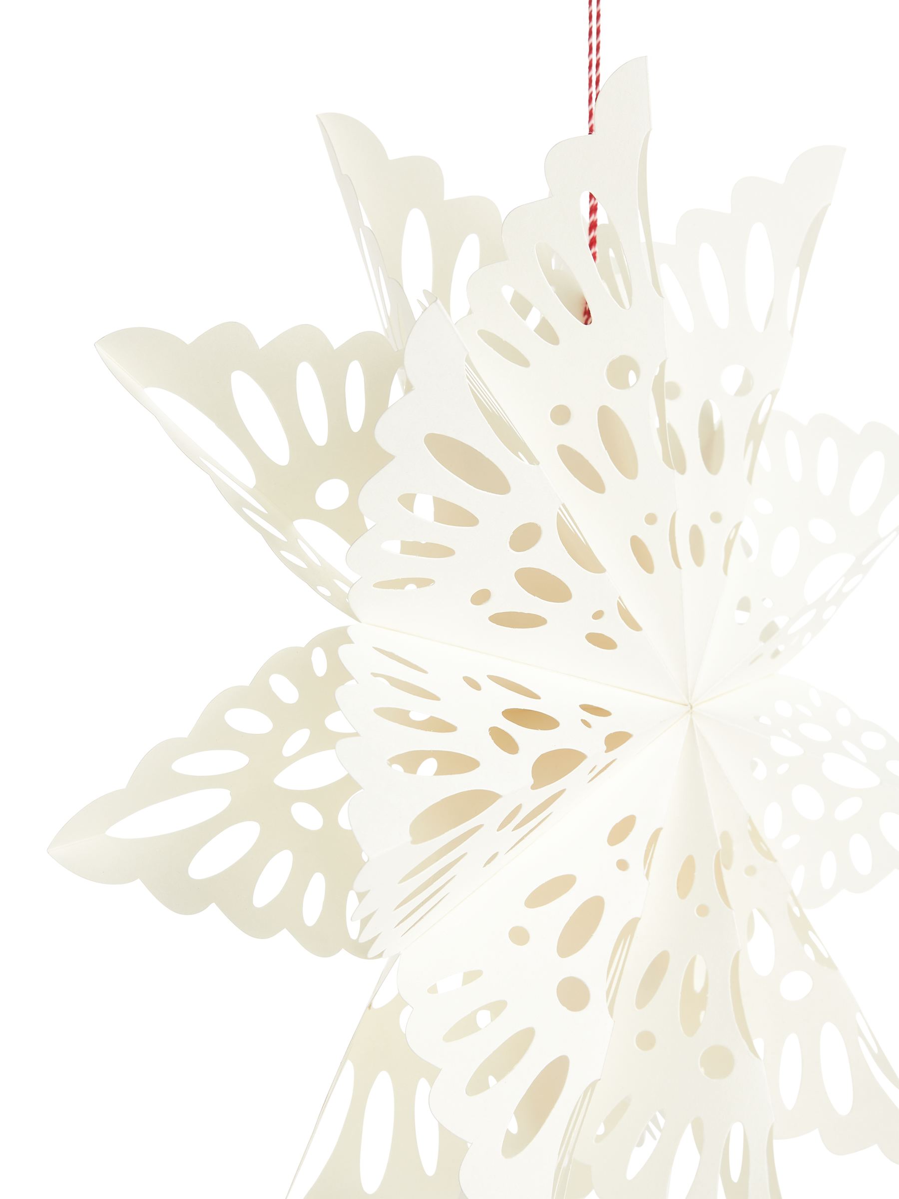 Paper Ornament 30 cm - White - Homeware - StillMedia/DescriptiveDetail - 2