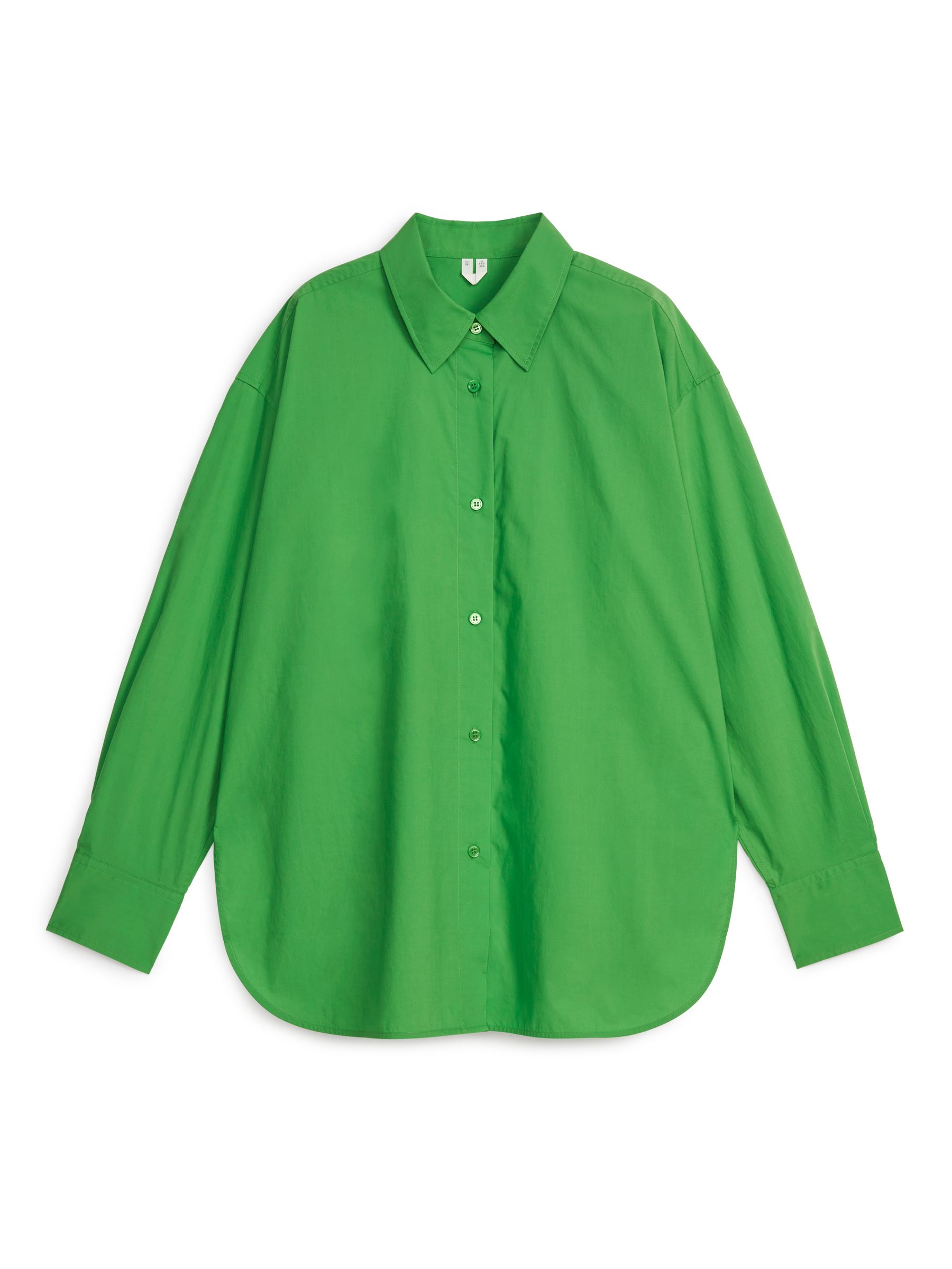 Relaxed Poplin Shirt-#618646-284