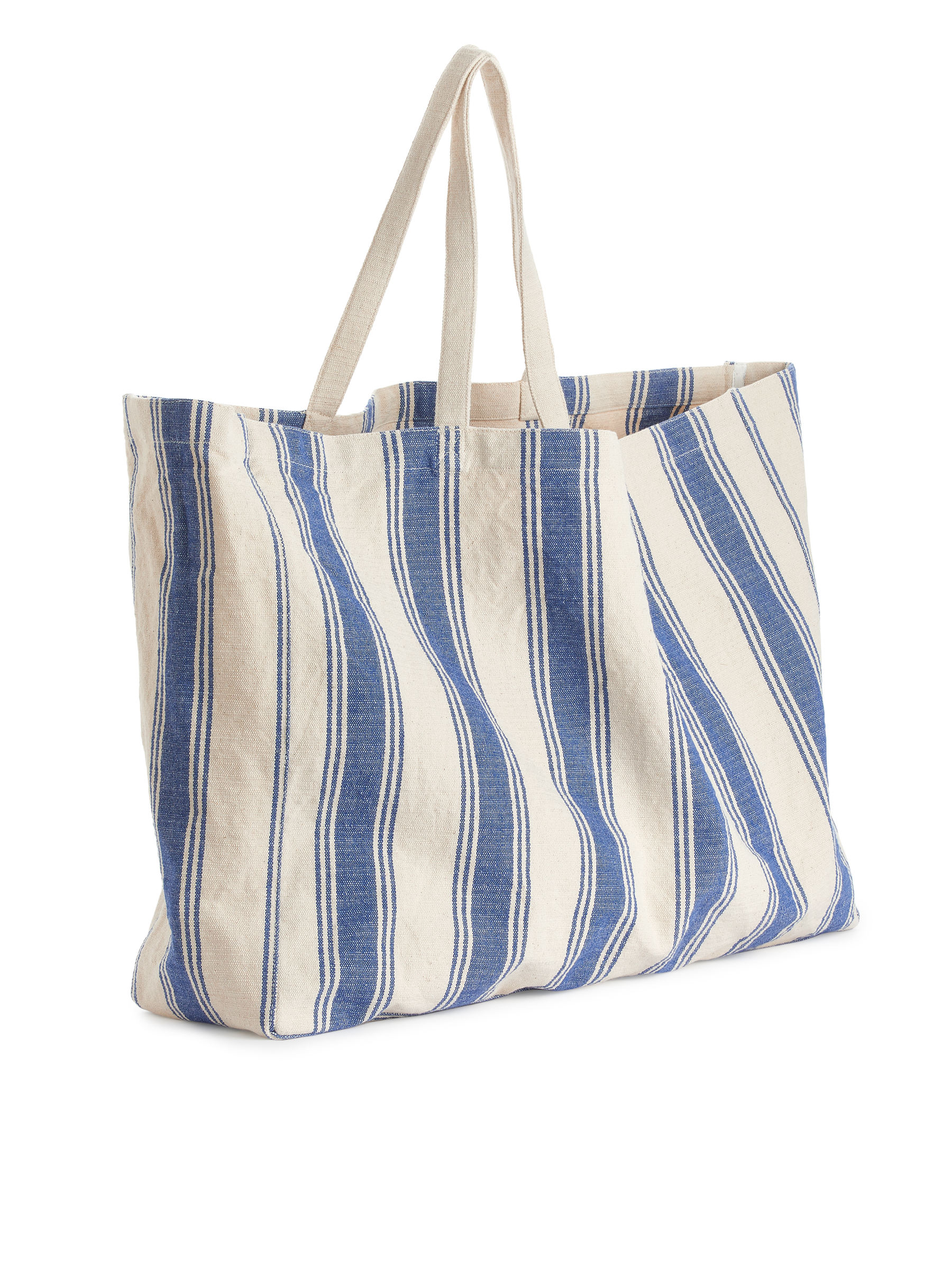 Große Strandtasche - Blau/Beige - Haushaltswaren - StillMedia/DescriptiveStillLife - 3