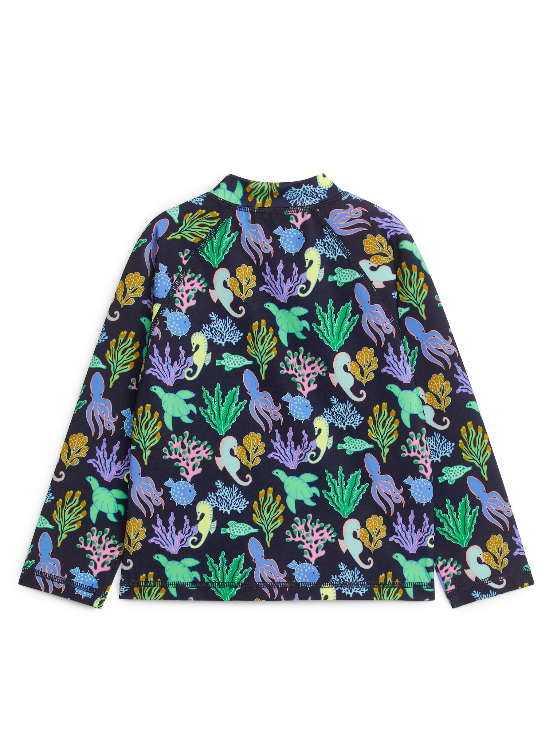 Maglia a maniche lunghe con protezione UV - Blu scuro/Multicolore - Regular fit - Children - StillMedia/DescriptiveStillLife - 3