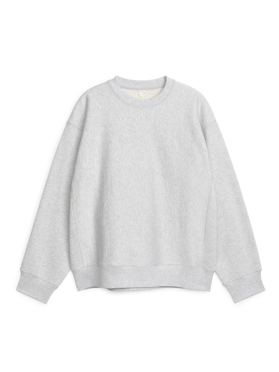 Legeres, schweres Sweatshirt-#C8C8C8-8440