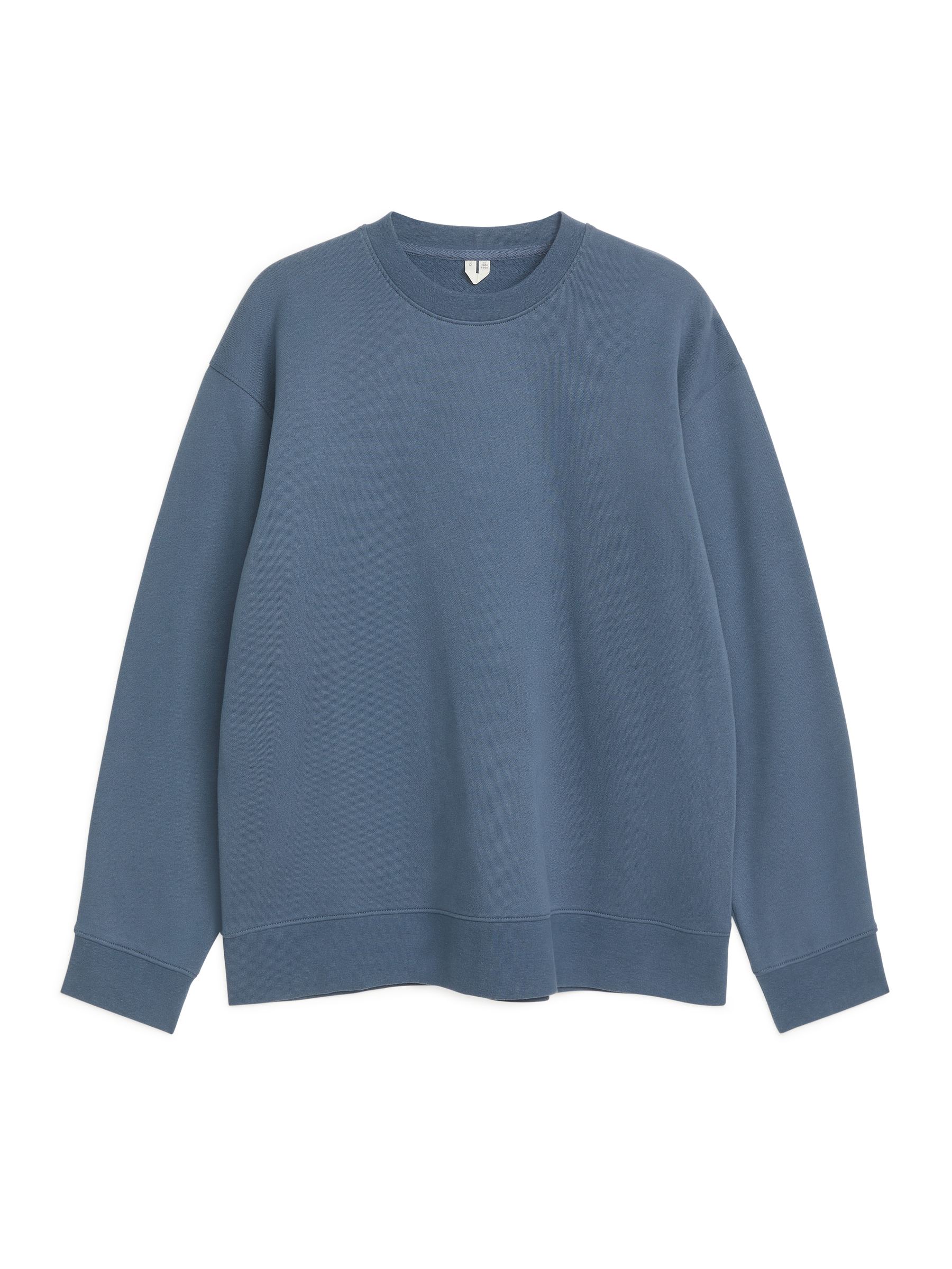 Luźna polarowa bluza - Dusty Blue - Fason swobodny - Men - StillMedia/DescriptiveStillLife - 1