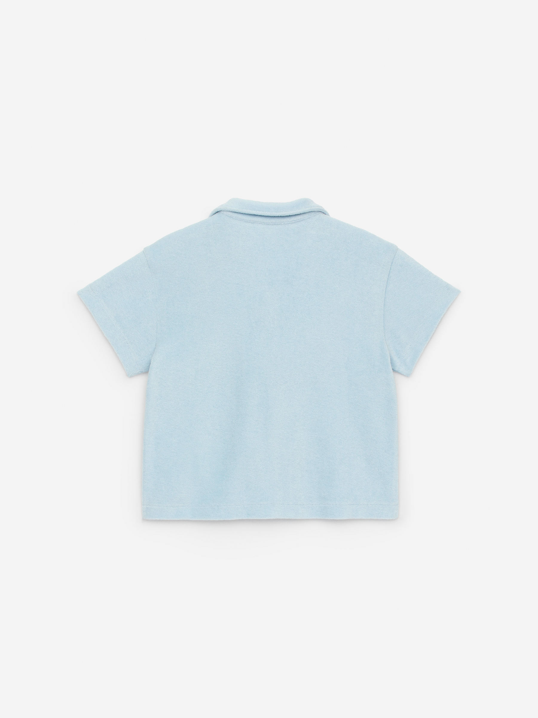 Cotton Towelling Shirt - Light Blue - Regular fit - Children - StillMedia/DescriptiveStillLife - 3