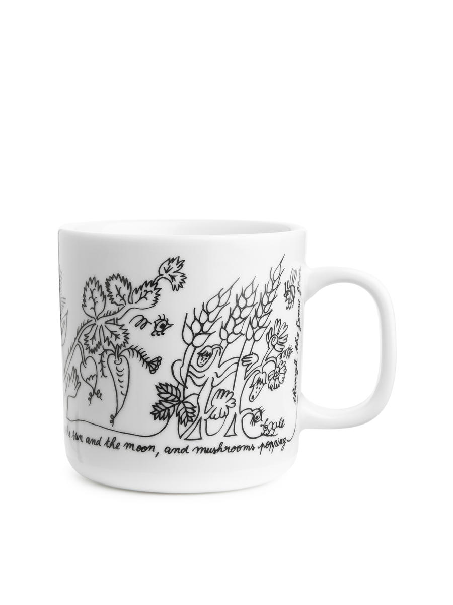 ARKET CAFÉ Mug-#FFFFFF-12072