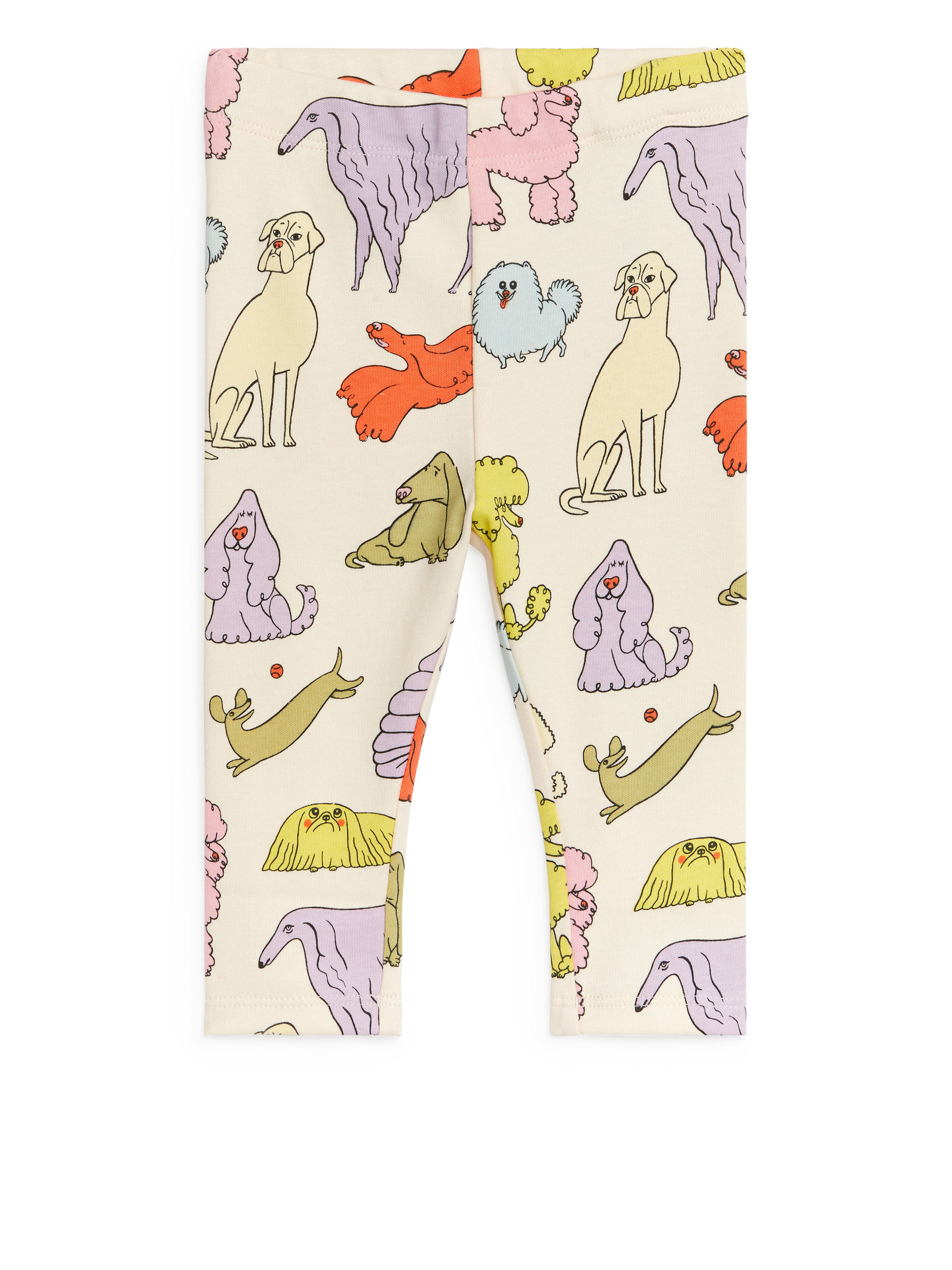 Jersey Leggings - Off White/Multicolour - Children - StillMedia/DescriptiveStillLife - 3