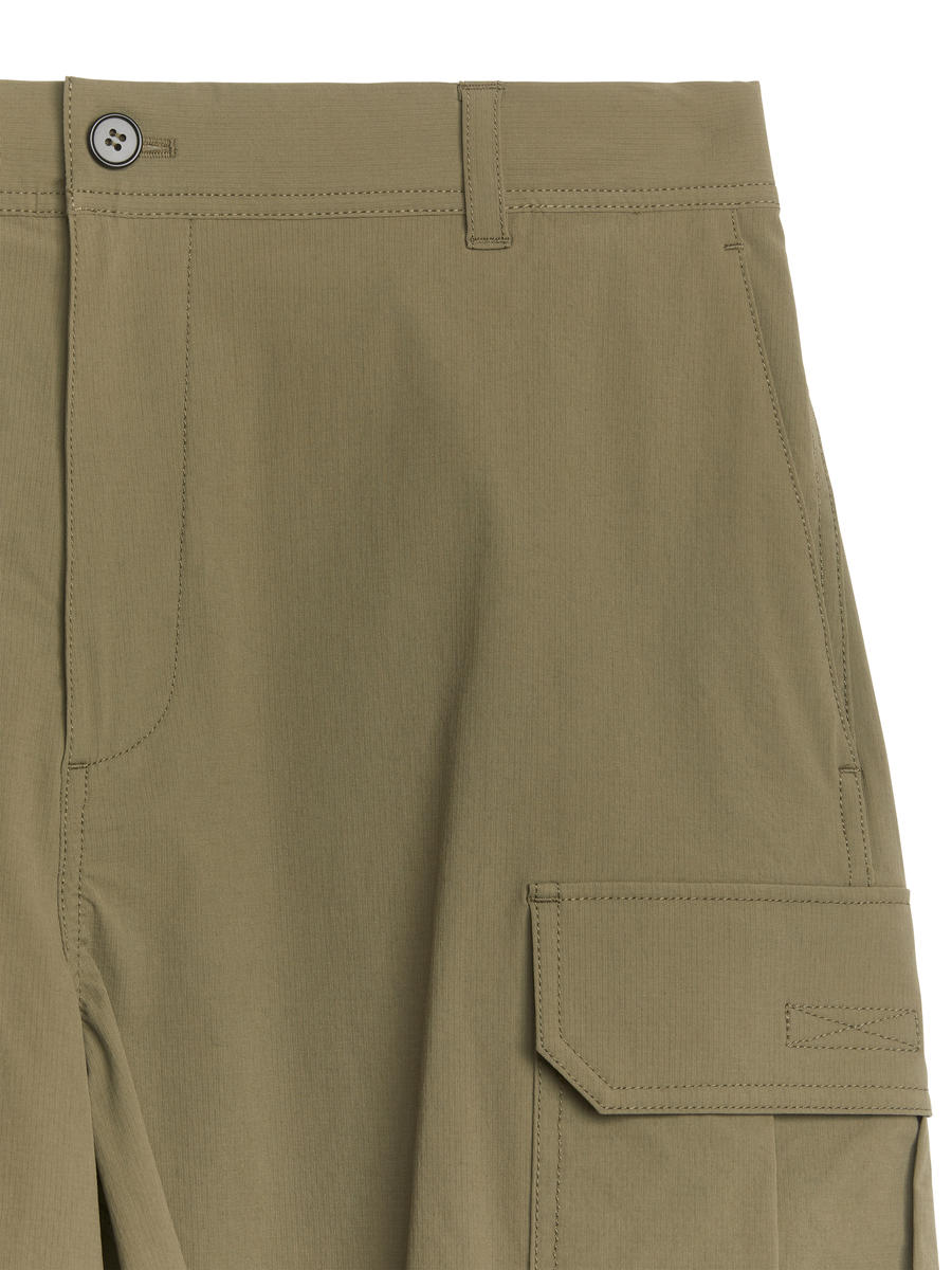 Cargoshorts - Khaki - Regular Fit - Men - 1217587002