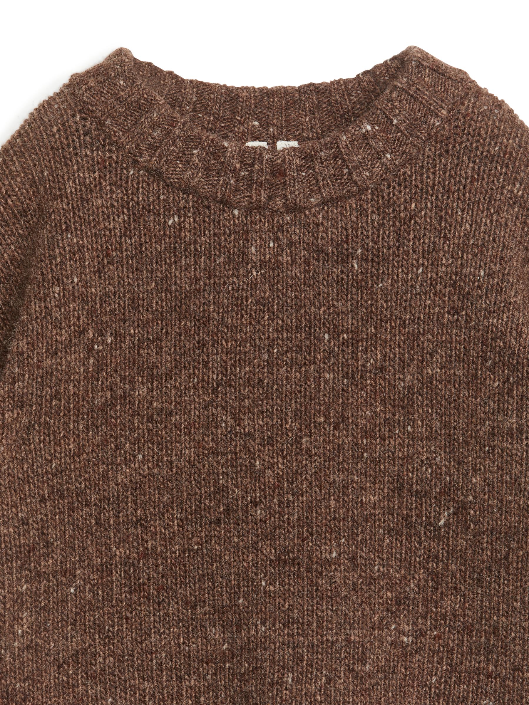 Tröja i ullblandning - Brun - Regular fit - Children - StillMedia/DescriptiveDetail - 1